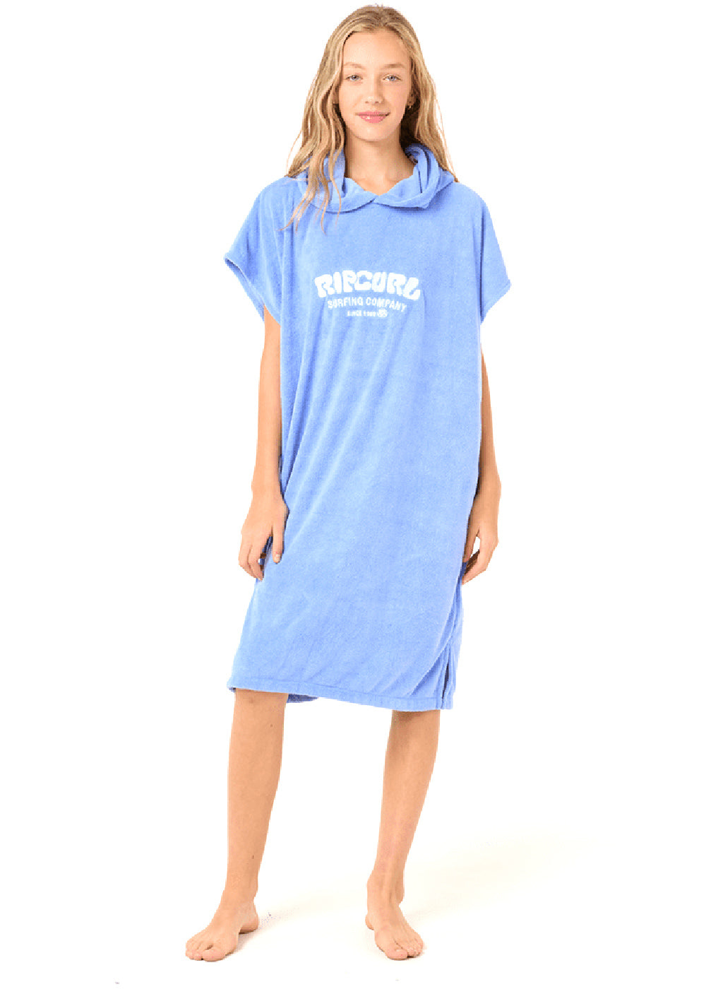 Rip Curl Girls Classic Hooded Towel - Soft & Absorbent Kids Beach Towel for Swimming, Surfing & Pool - Perfect for Beach Trips & Water Activities
