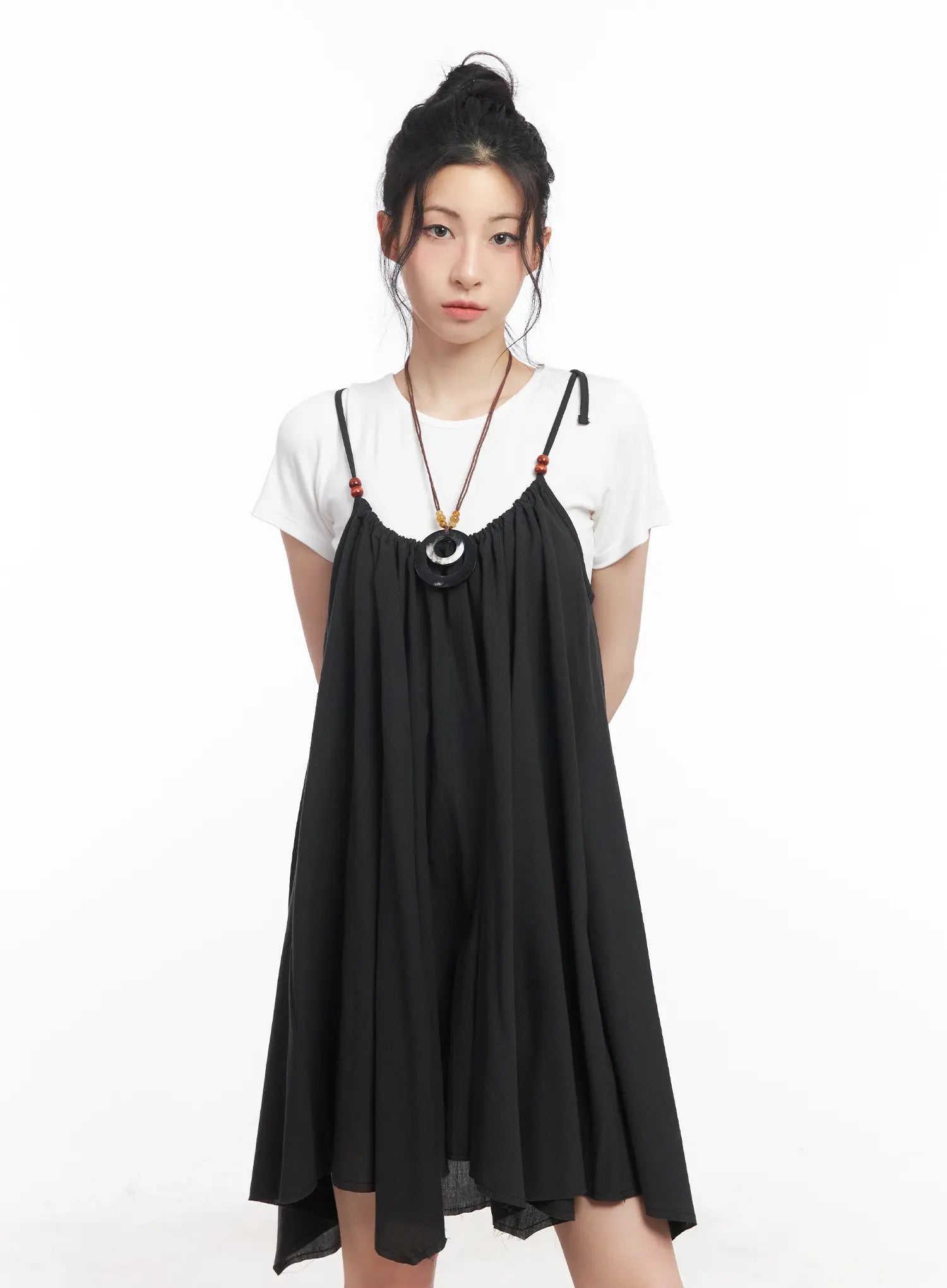 Flared Halter Neck Mini Dress CU511 - Sexy Summer Party Dress for Women, Beach Vacation & Night Out