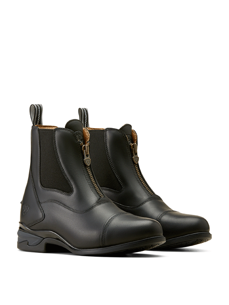 Ariat Devon Pro Axis Zip Paddock Boots for Women - Waterproof Equestrian Riding Boots with Side Zipper - Perfect for Horseback Riding, Barn Work & Outdoor Activities