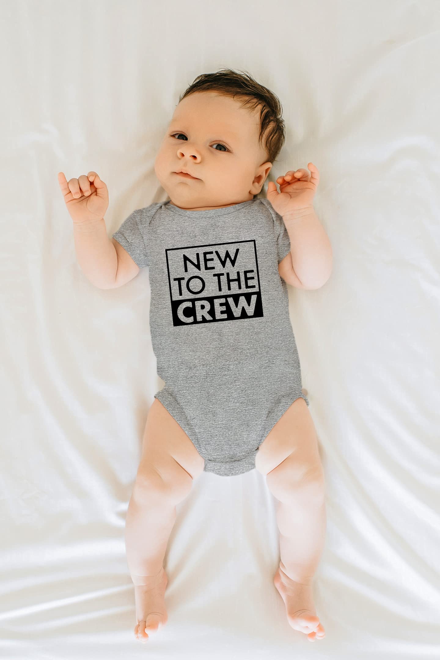 Adorable Newborn Baby Outfits for Boys & Girls - Unisex Toddler Crew Set - Perfect for Pregnancy Announcement & Baby Shower Gifts - Soft Cotton Infant Clothes for Photo Shoots & Special Occasions