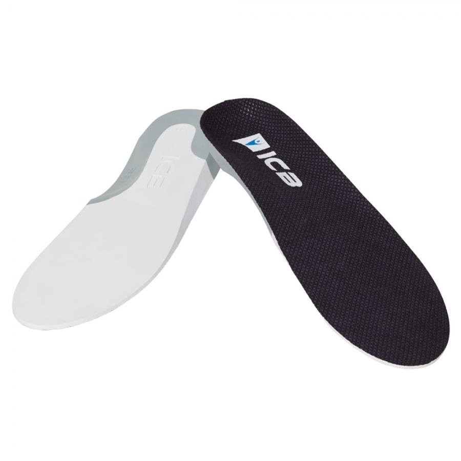 ICB Soft Density Covered Full Length Orthotic Shoe Insoles - Pain Relief & Arch Support for Running, Walking & Everyday Comfort