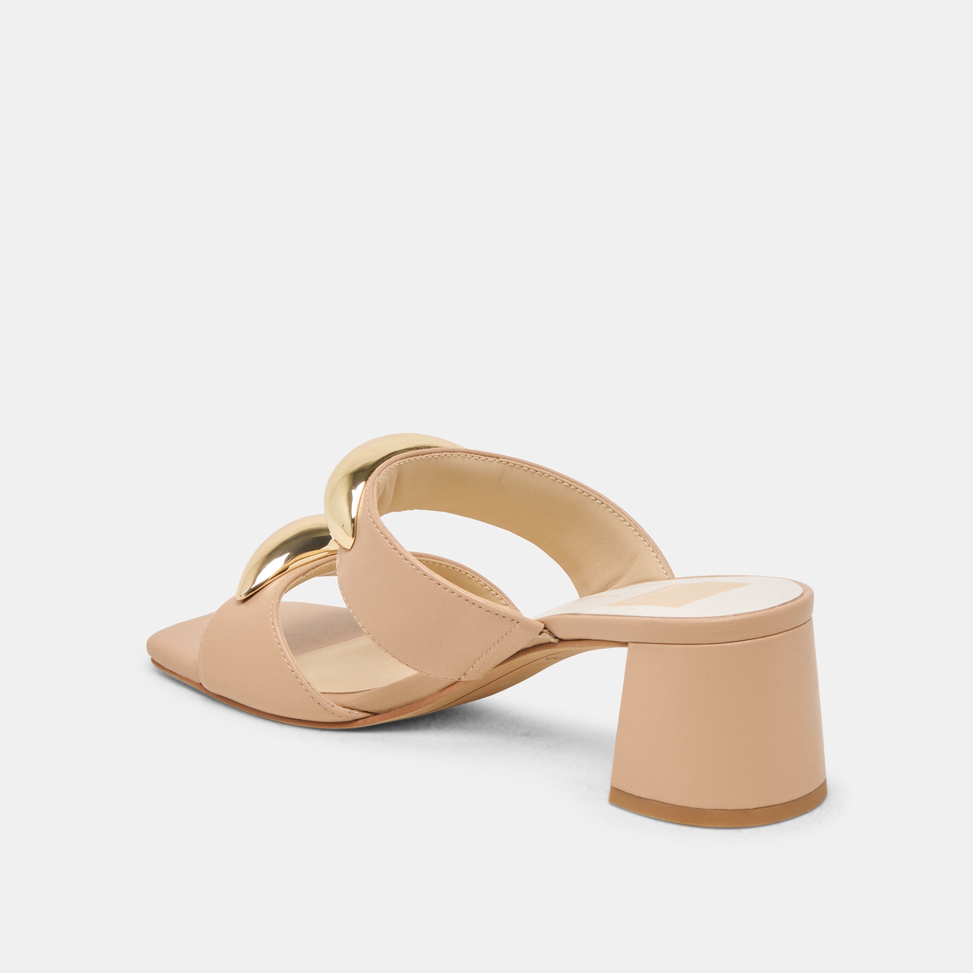 Barnet Women's Light Tan Leather Heels - Stylish & Comfortable Dress Shoes for Work, Party & Special Occasions