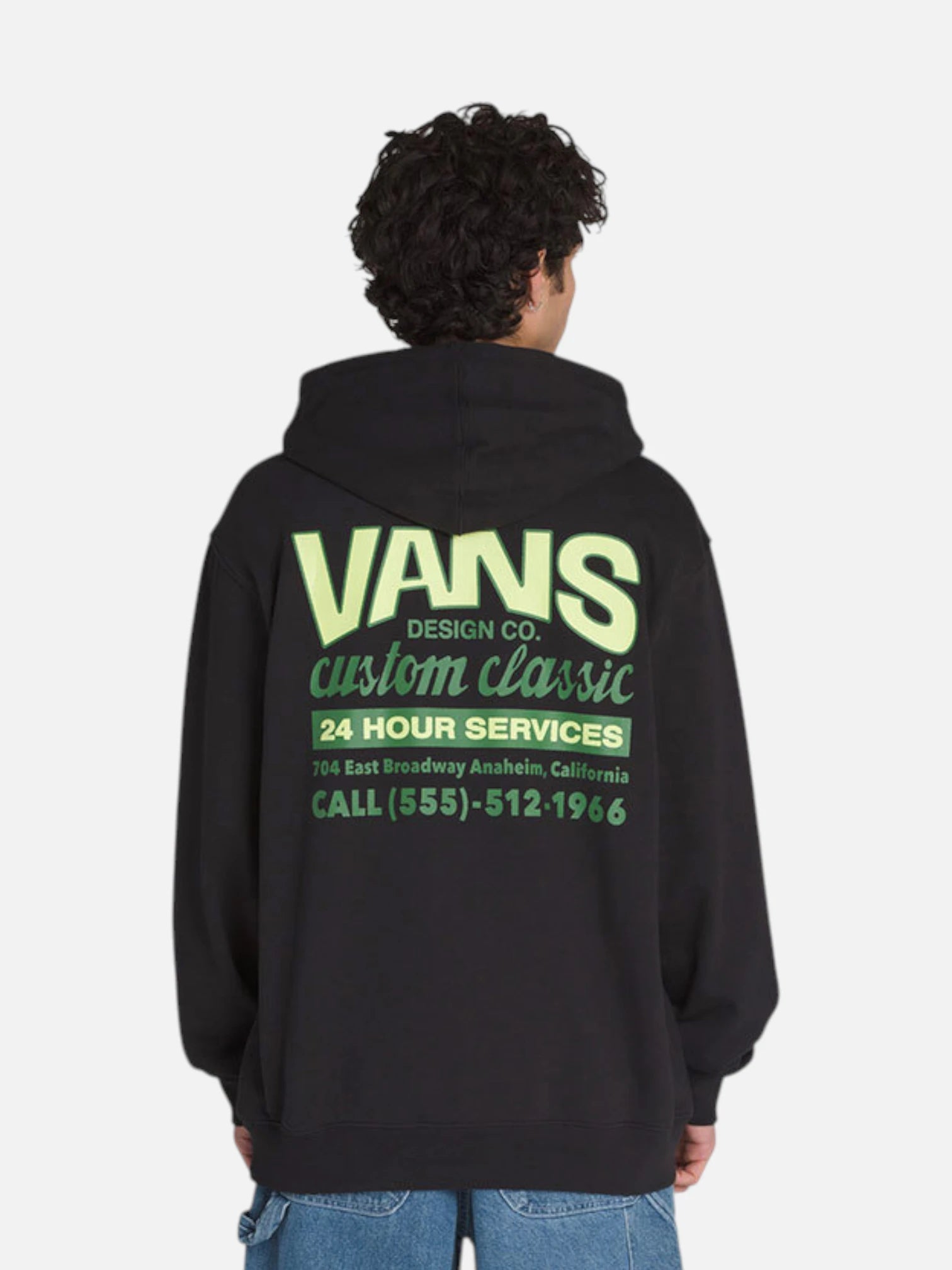 Vans Black Hoodie for Men & Women - Stylish Unisex Pullover for Casual Wear, Street Fashion & Everyday Comfort