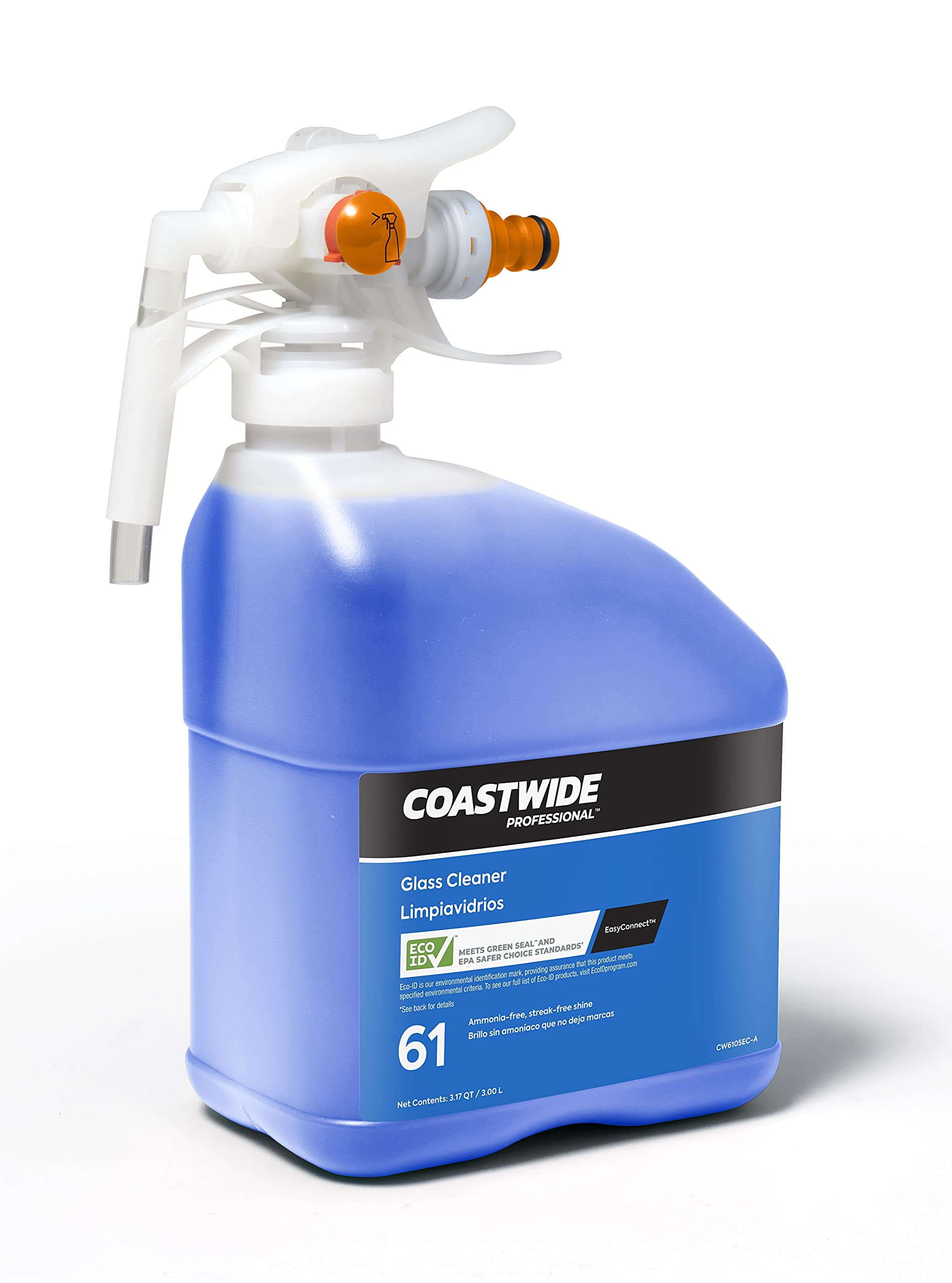 Best Professional Glass Cleaner Spray - Streak-Free Formula for Windows, Mirrors & Screens - Ideal for Home, Office & Car Cleaning
