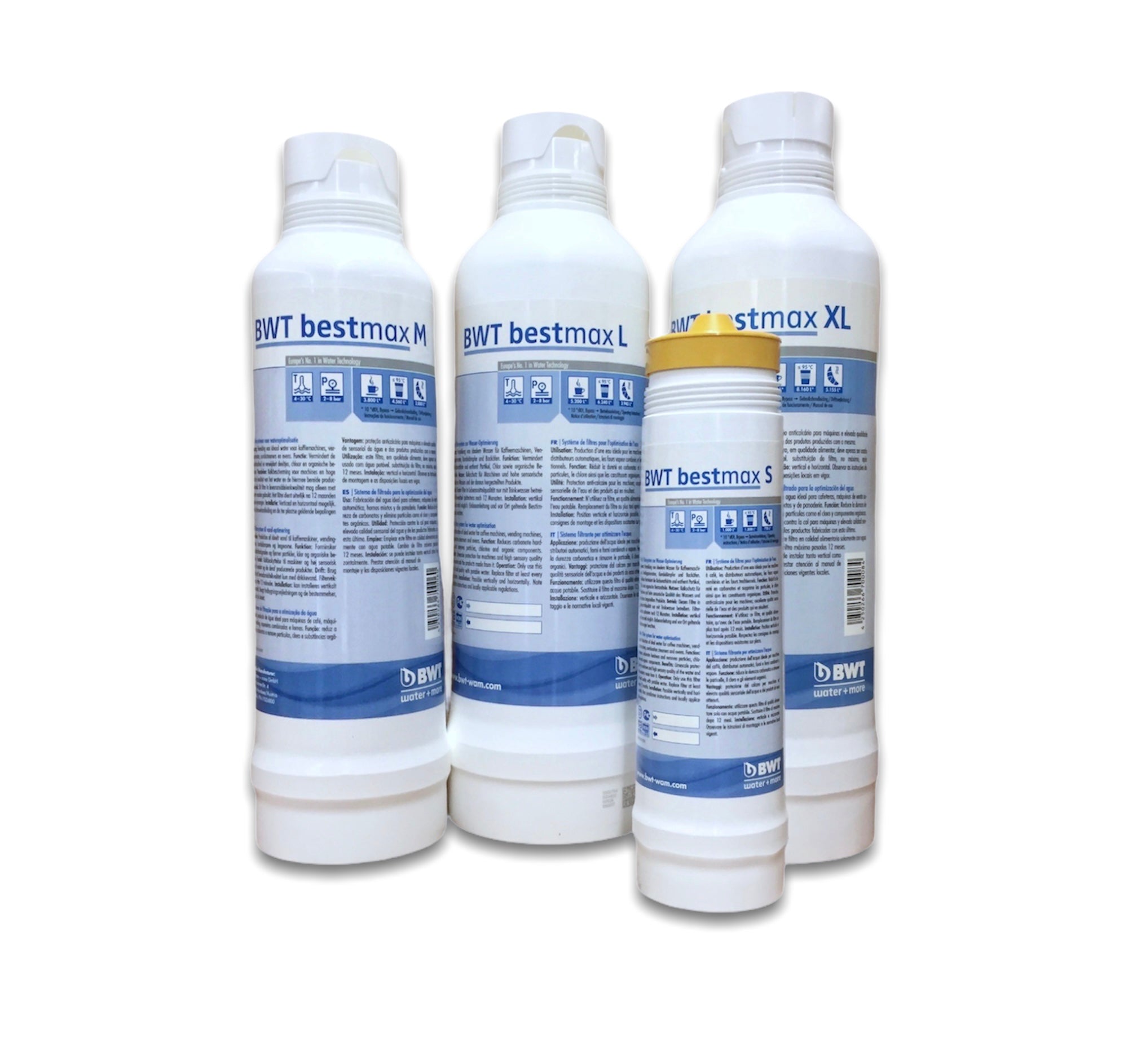 BWT Bestmax Water Filter Cartridges - Premium Replacement for Clean Drinking Water | Perfect for Home, Office & RV Use