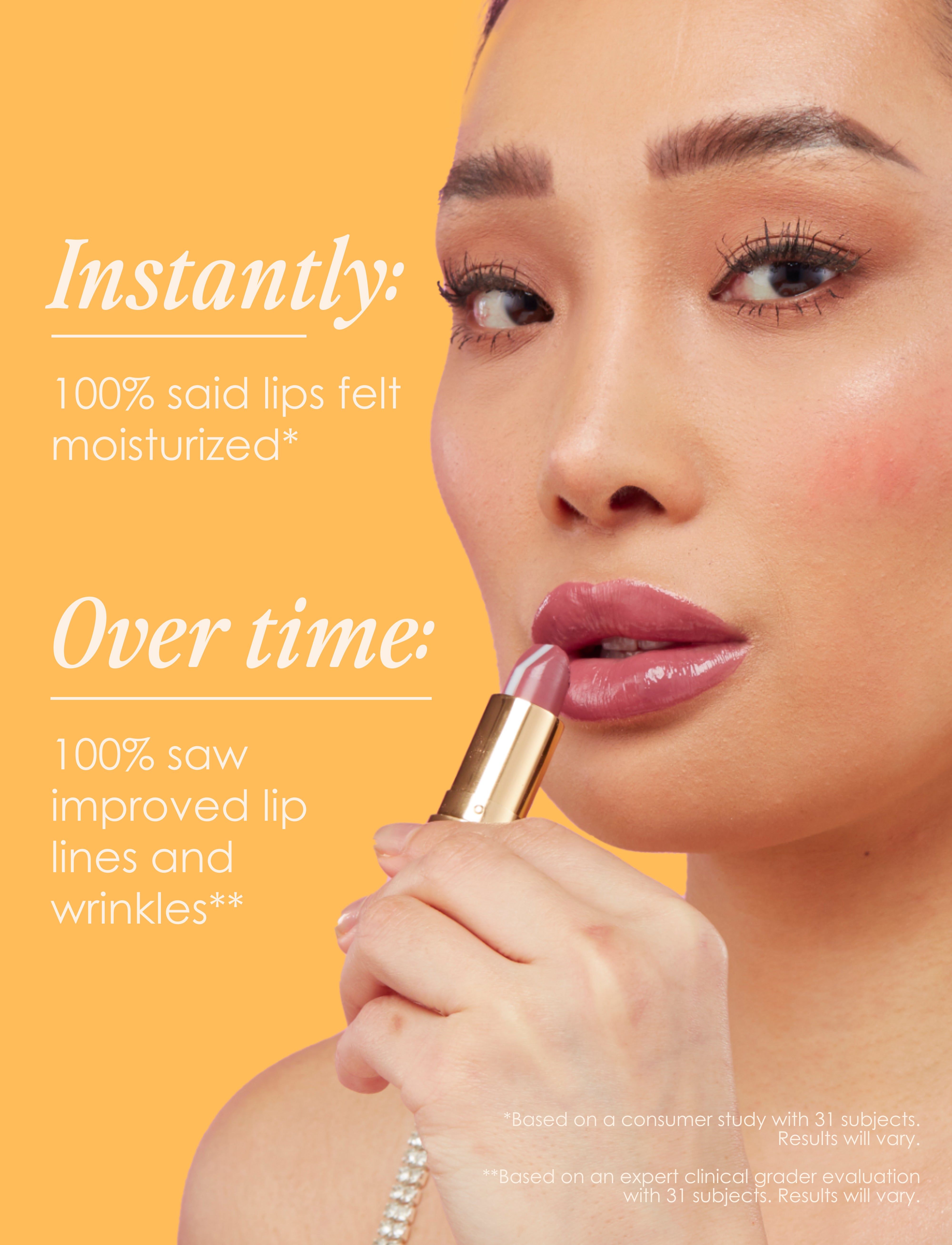 GrandeLIP Plumping Lipstick - Hydrating & Volumizing Lip Gloss for Fuller Lips | Perfect for Day & Night Wear, Special Occasions & Everyday Glam