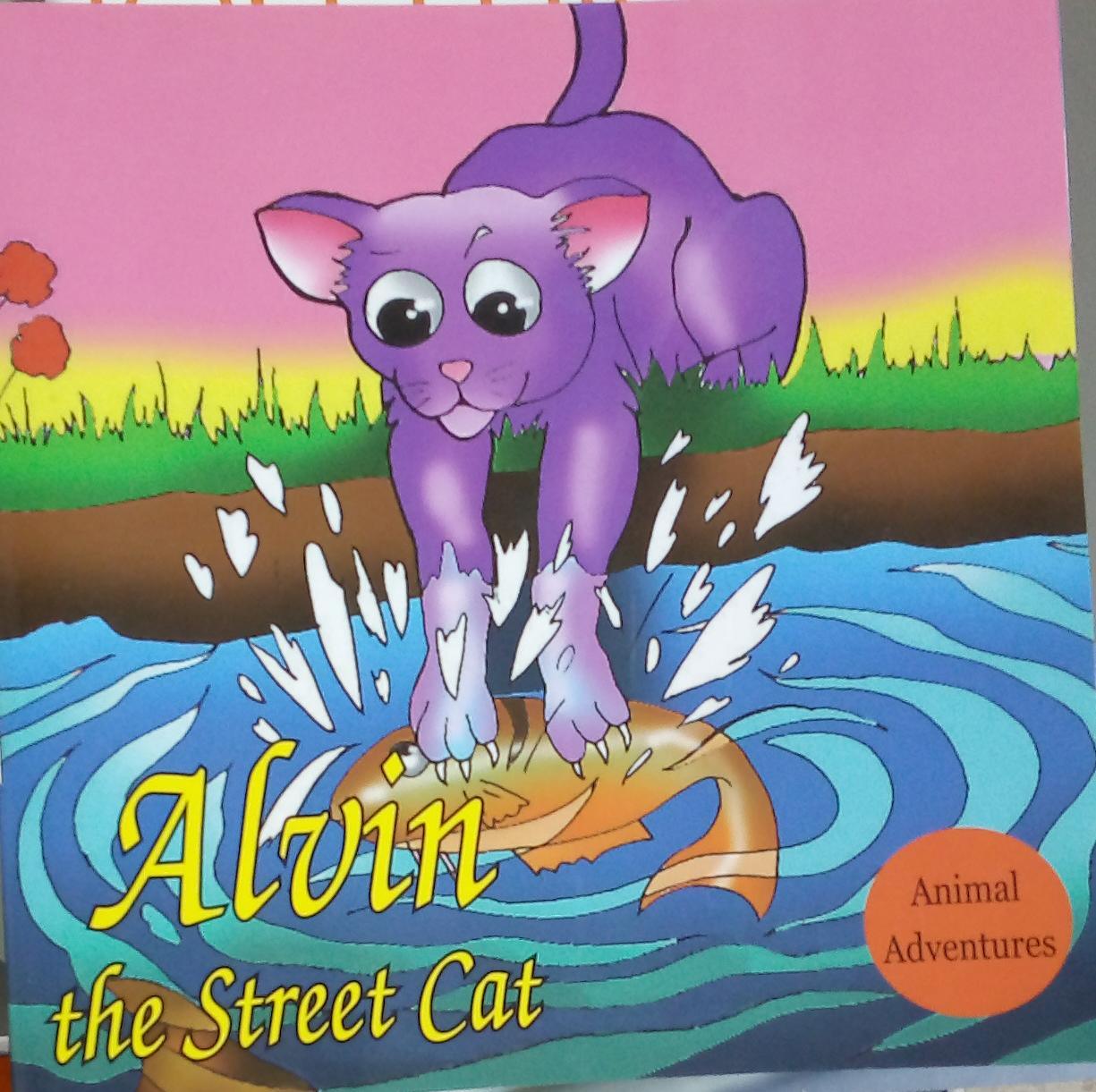 Alvin The Street Cat - Heartwarming Animal Adventure Book for Kids | Perfect for Bedtime Stories & Classroom Reading