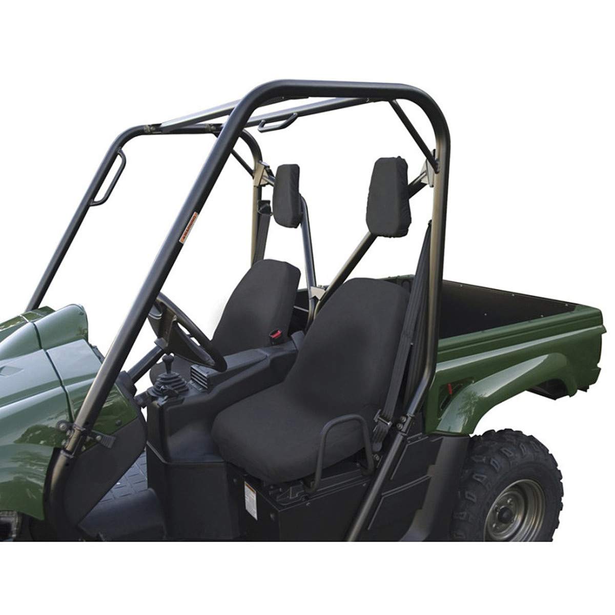 Classic Accessories QuadGear UTV Bench Seat Cover for Kawasaki Mule 4000/4010 (2015 & Older) - Durable Black UTV Seat Protector for Outdoor Adventures & Off-Roading