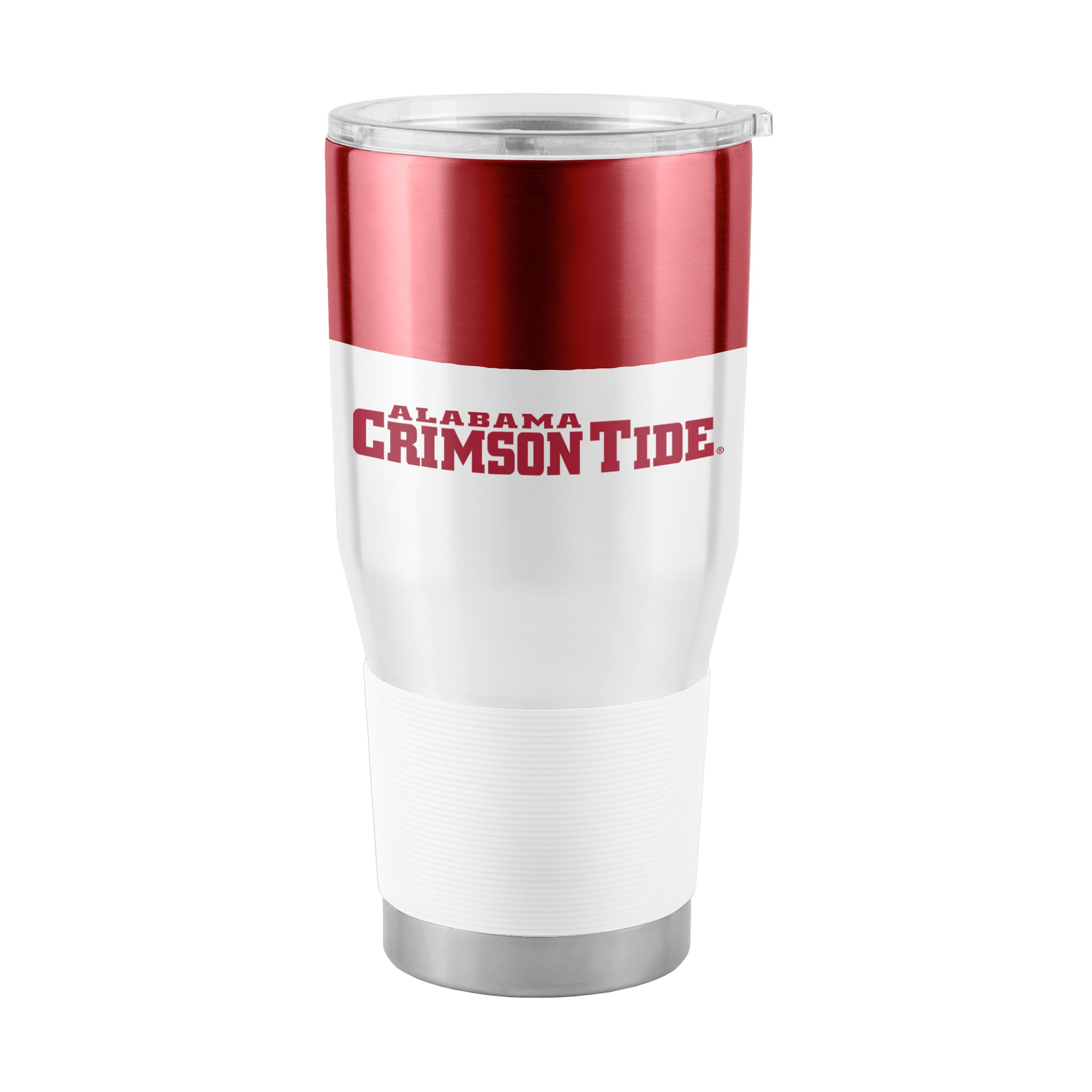 University of Alabama 20 oz Stainless Steel Insulated Tumbler - NCAA College Sports Drinkware - Red Glossy Finish - Perfect for Game Days, Tailgating & Office Use - 1 Count