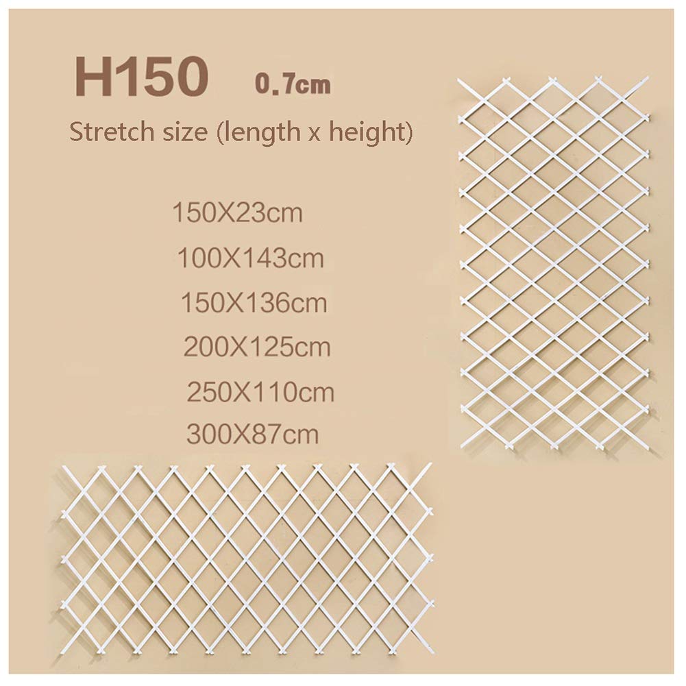 ZENGAI White Wooden Garden Fence - 59