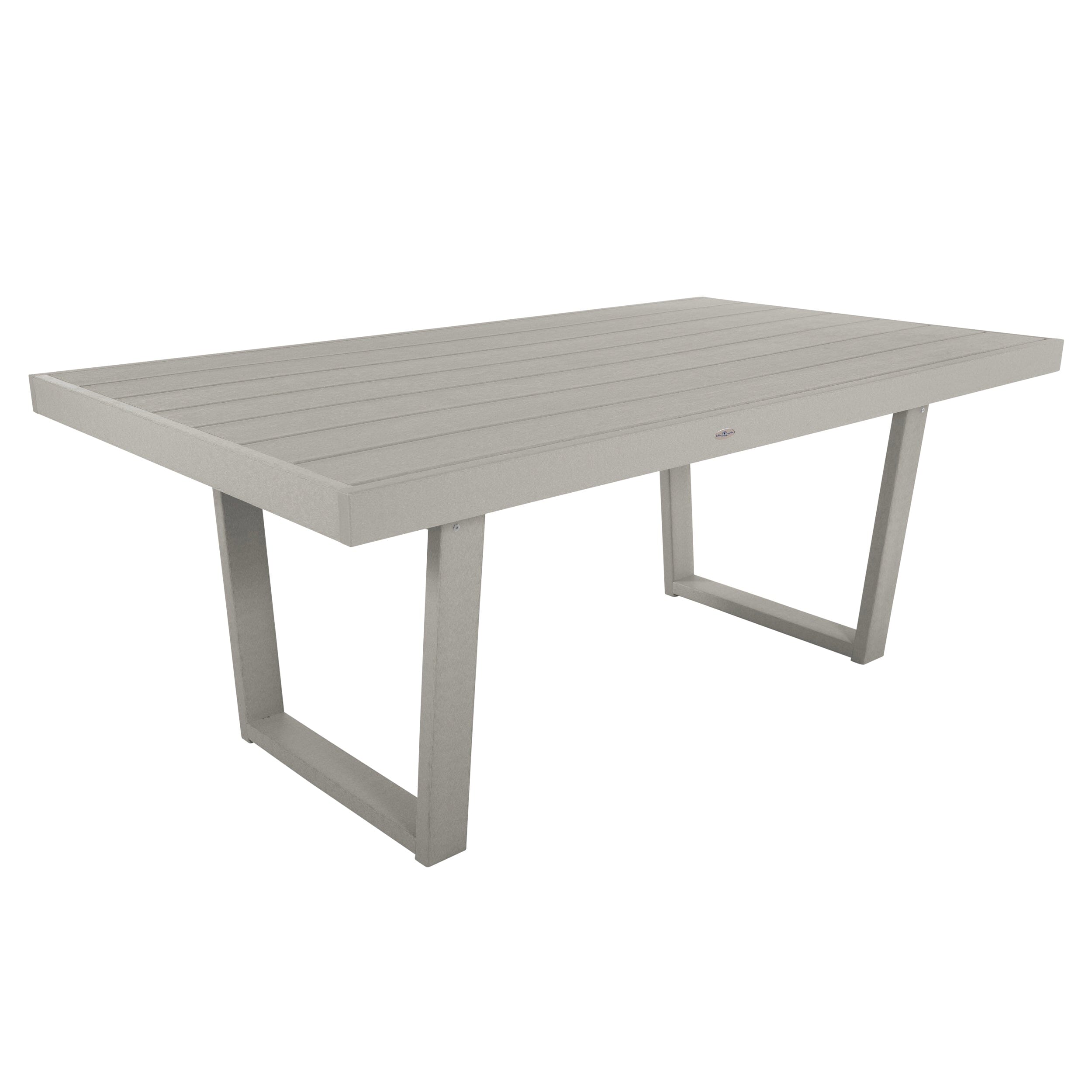 Modern Dining Table - Solid Wood Kitchen Table for 6 - Farmhouse Style Dining Room Furniture for Home & Restaurant Use