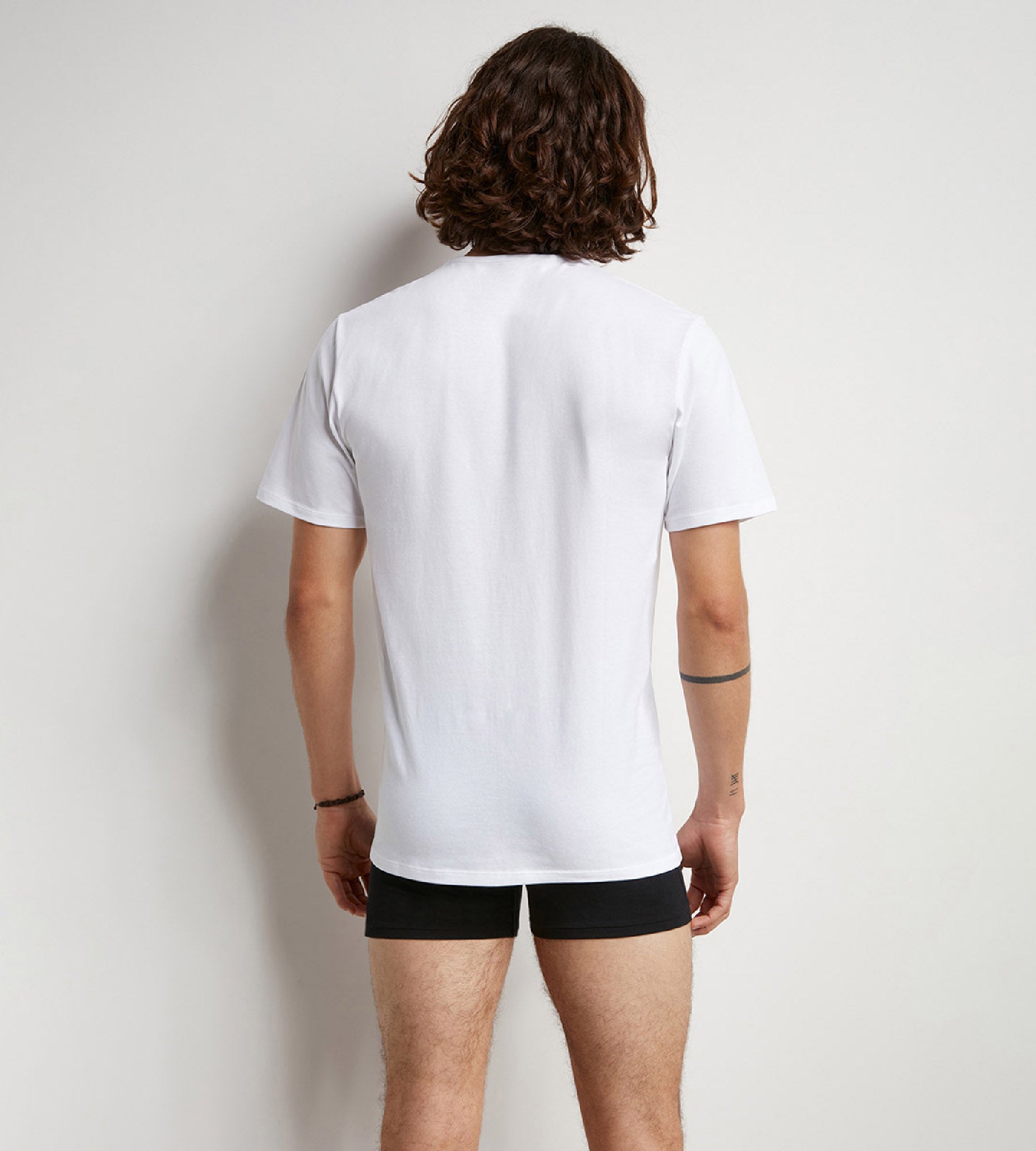 2 Pack Men's Thermoregulating Round Neck T-Shirts - White Regul Activ - Perfect for Workouts, Sports & Everyday Comfort
