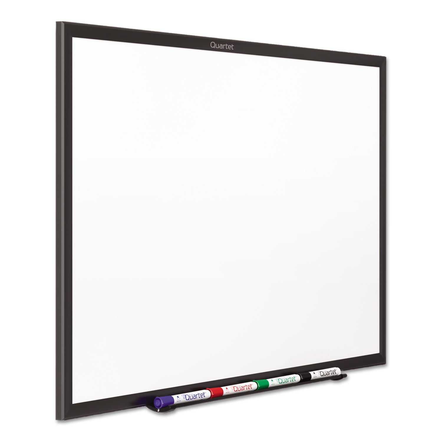 Quartet S537B Classic Series Melamine Dry Erase Board 72x48 Inches - White Surface with Black Frame | Perfect for Office Meetings, Classroom Teaching & Home Organization