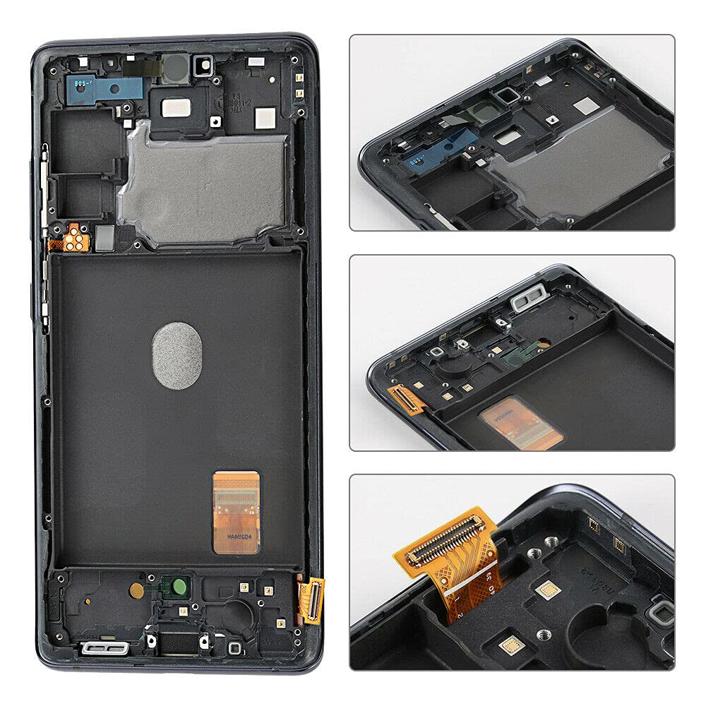 Original: N/PP, Ygpmoiki 6.5inches for Samsung Galaxy S20 FE 5G SM-G781U1/DS G781 G781U OLED Display G781W G781V G781B/DS LCD Touch Screen Digitizer with Frame Black, 6.5  Optimized: Samsung Galaxy S20 FE 5G 6.5
