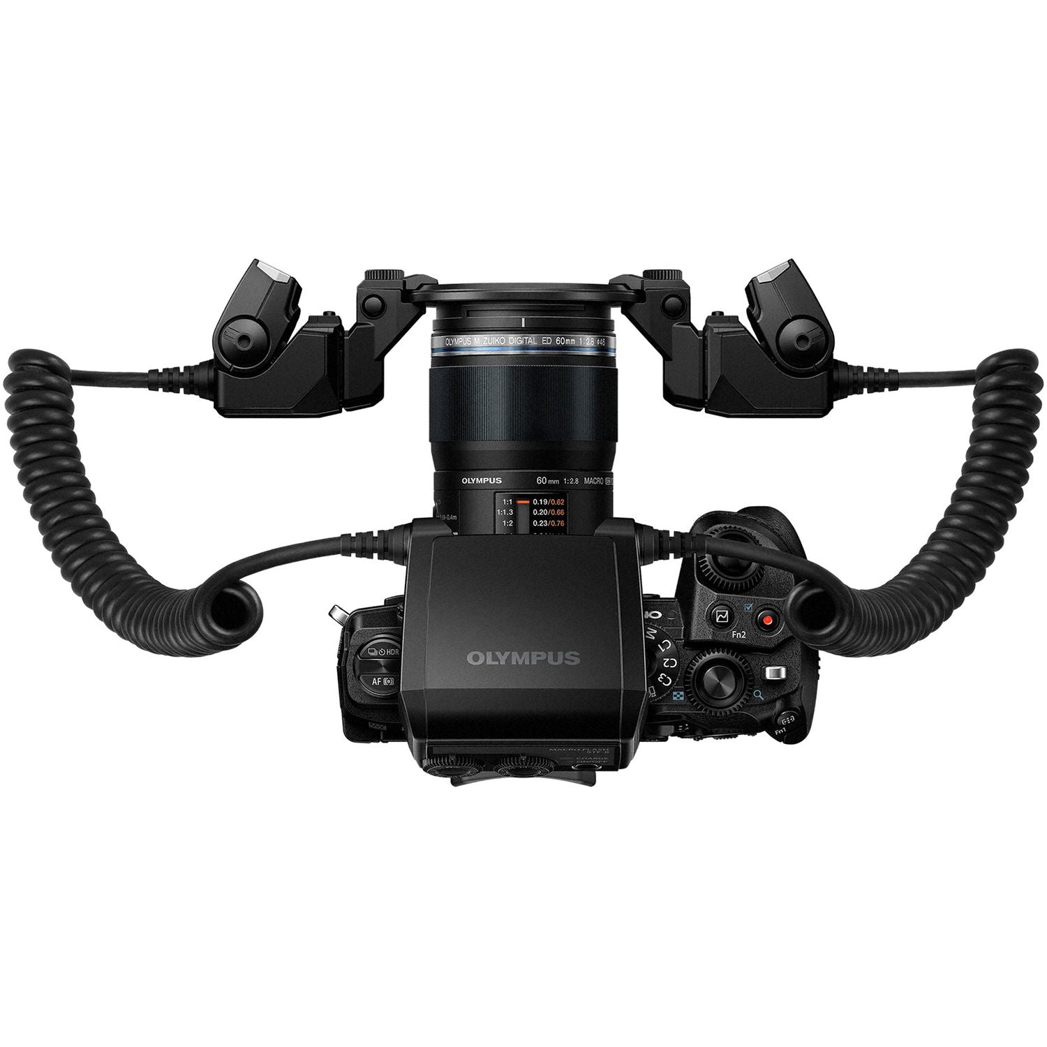 Olympus STF-8 Twin Light Macro Flash for DSLR Cameras - Perfect for Close-Up Photography, Jewelry & Product Shots