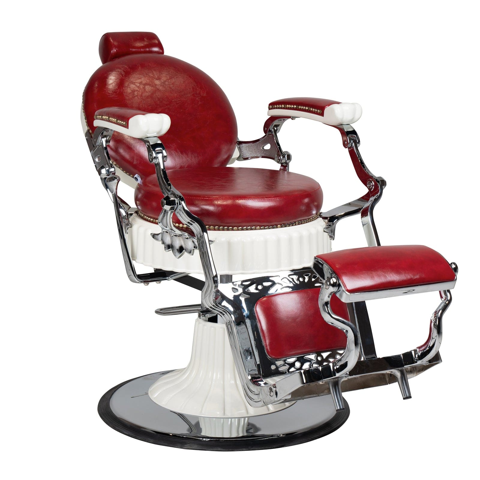 Franklin Barber Chair - Professional Salon Styling Chair for Haircuts & Shaves | Perfect for Barbershops & Home Grooming