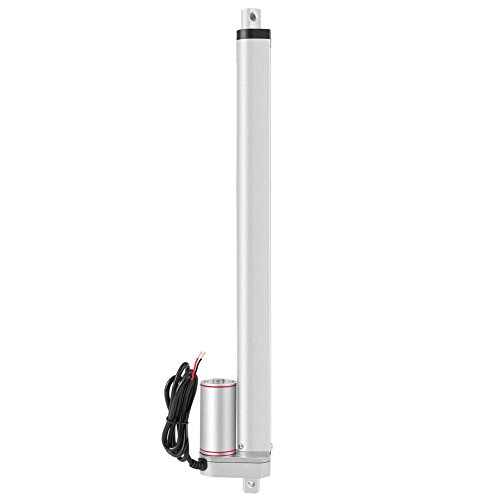12V DC 250mm Stroke Heavy Duty Linear Actuator Motor - 750N/500N Load Capacity for Electric Medical Beds, Adjustable Sofas, Standing Desks & Lift Rods | Home Automation & Industrial Applications