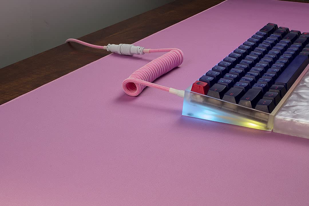 Extra Large Pink Gaming Mouse Pad (36