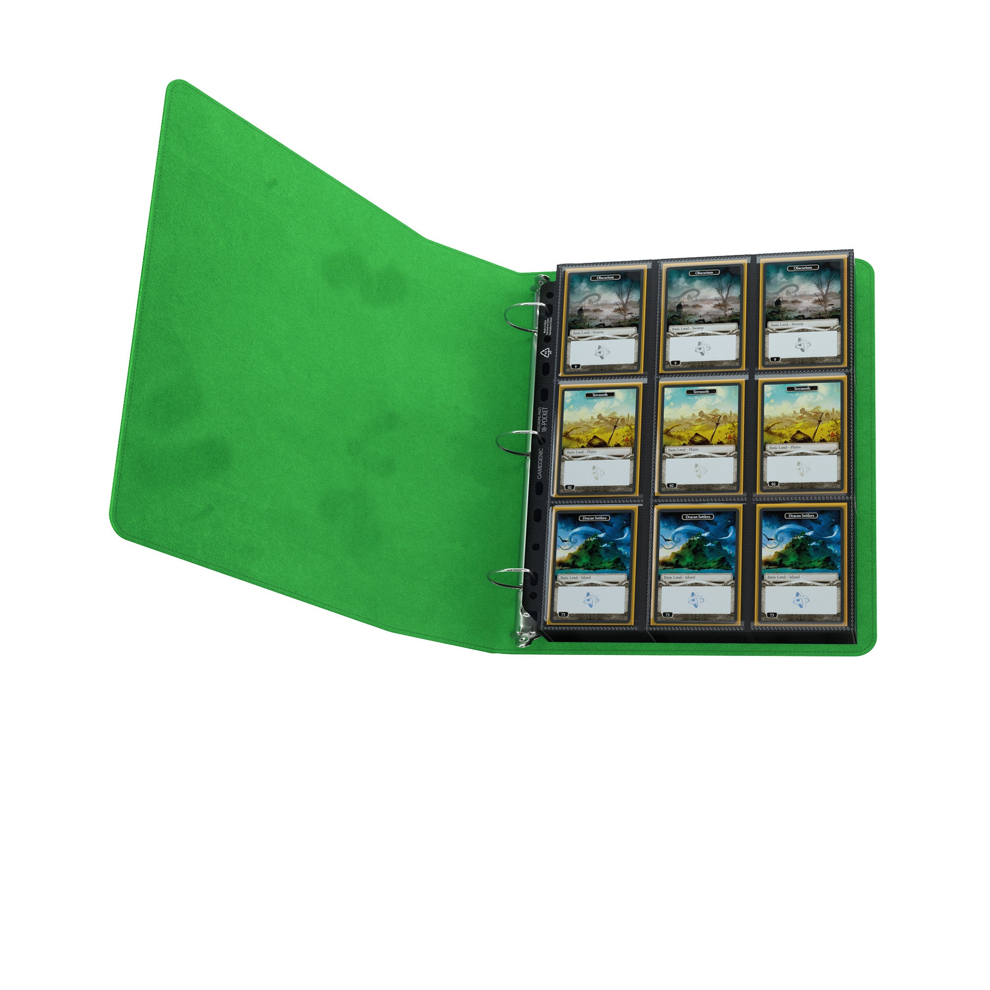 Premium Green Prime Ring Binder - 3 Inch Heavy Duty Binder for School, Office & Organization | Durable Document Storage with Secure Rings | Perfect for Presentations, Reports & Filing Systems