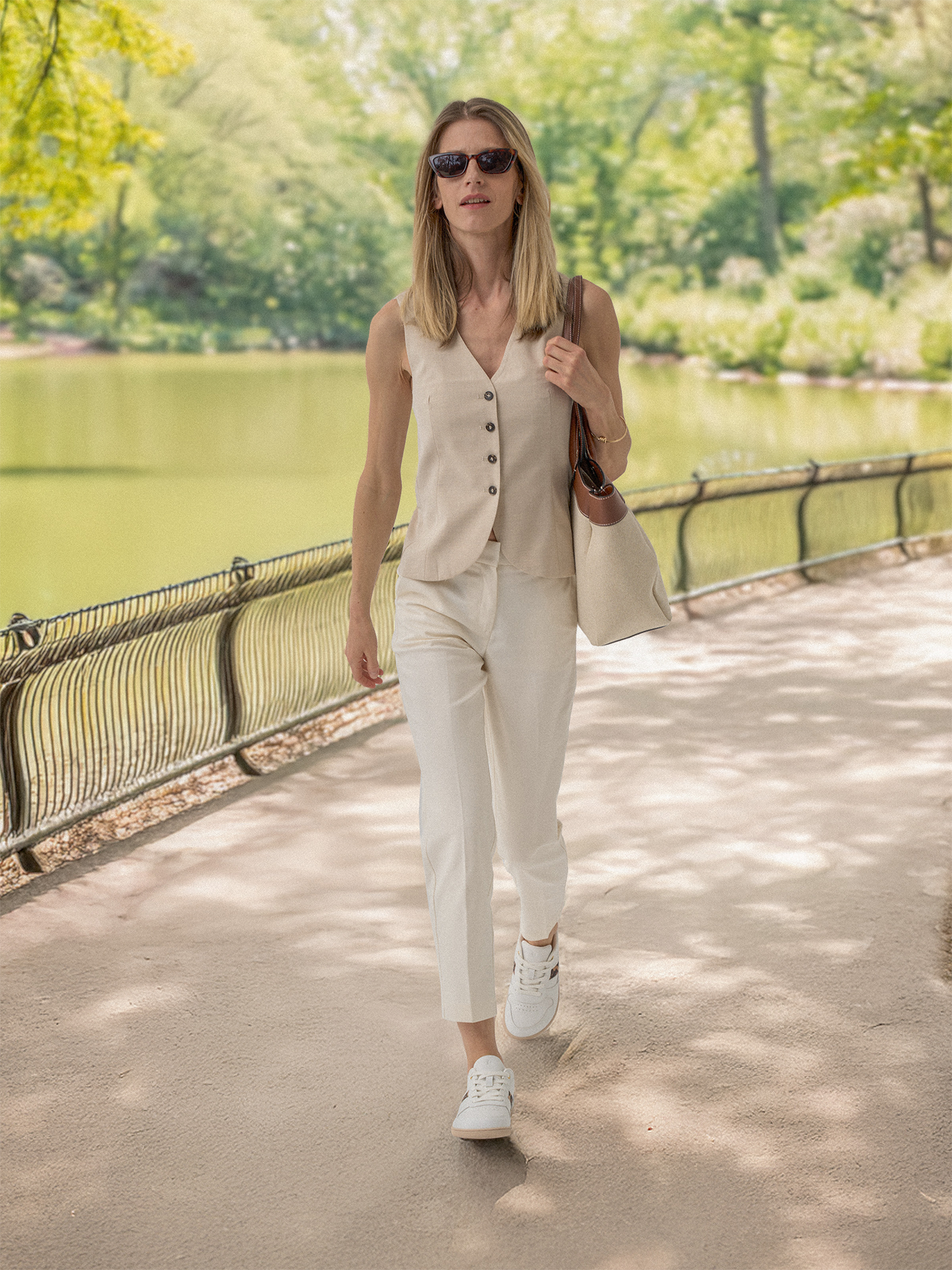 Barefoot Sneakers for Women - Be Lenka Cellestia Minimalist Shoes in White & Leopard Print | Comfortable Zero Drop Footwear for Running, Walking & Everyday Wear