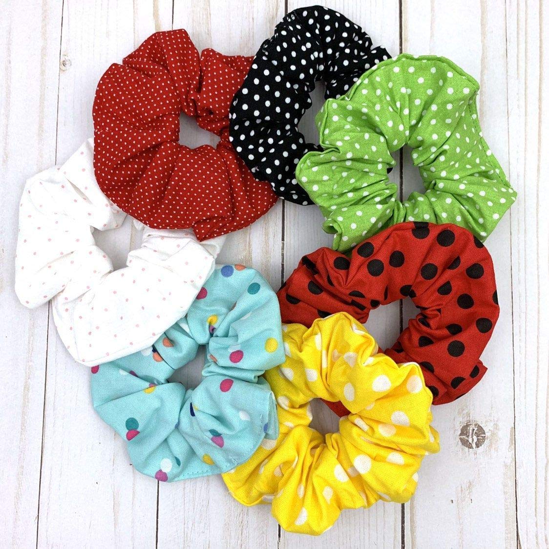 CUVLY 12-Pack Silk Scrunchies Hair Ties - Soft Satin Hair Bands for Women & Girls (Multi-Color) - Perfect for Everyday Use, Workouts, and Special Occasions