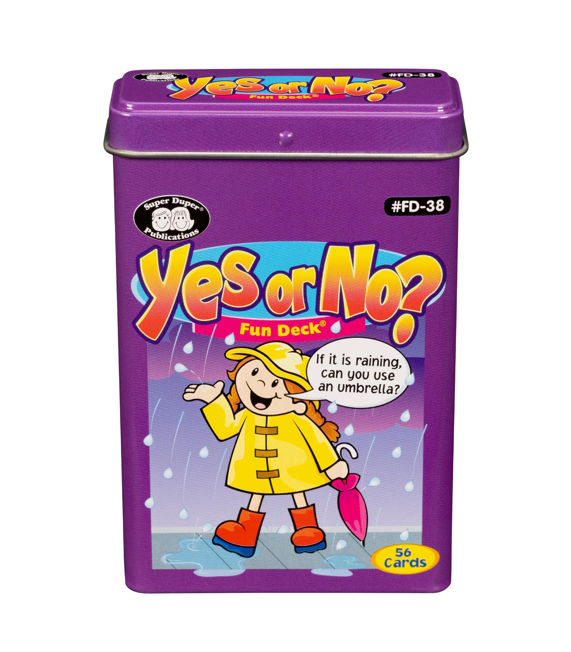 Super Duper Publications | Yes or No? Fun Deck Flash Cards | Educational Learning Games for Kids | Improve Language & Decision Skills at Home or School