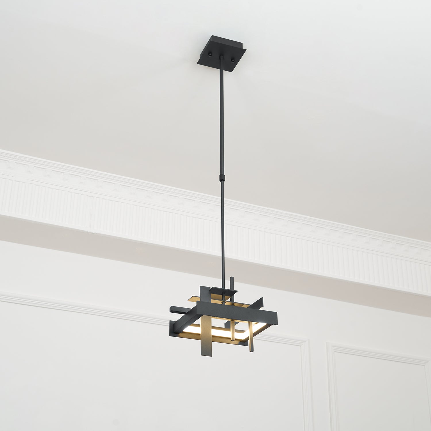 Eithne Modern Planar Pendant Light - Sleek Scandinavian Style Hanging Lamp for Kitchen Island, Dining Room, or Bedroom Lighting