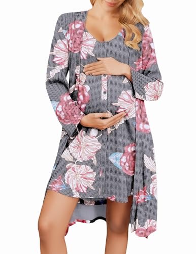 Grey Floral
