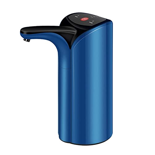 XUSHI 5 Gallon Electric Water Dispenser - Automatic USB Water Bottle Pump for Home & Office - Smart Drinking Water Pump with On/Off Switch - Perfect for Kitchen, Camping & Emergency Use (Blue)