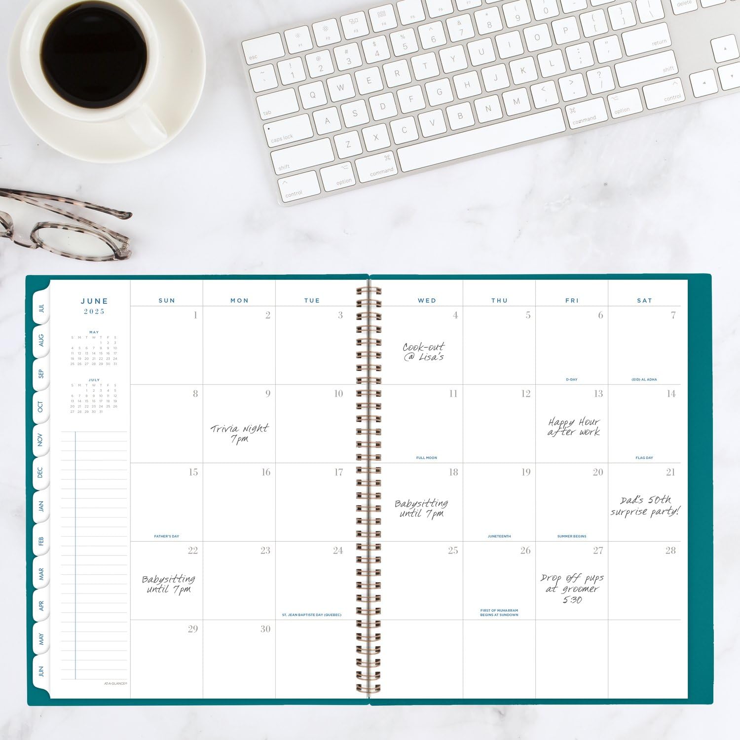 AT-A-GLANCE 2024-2025 Academic Planner - Weekly & Monthly Large 8.5