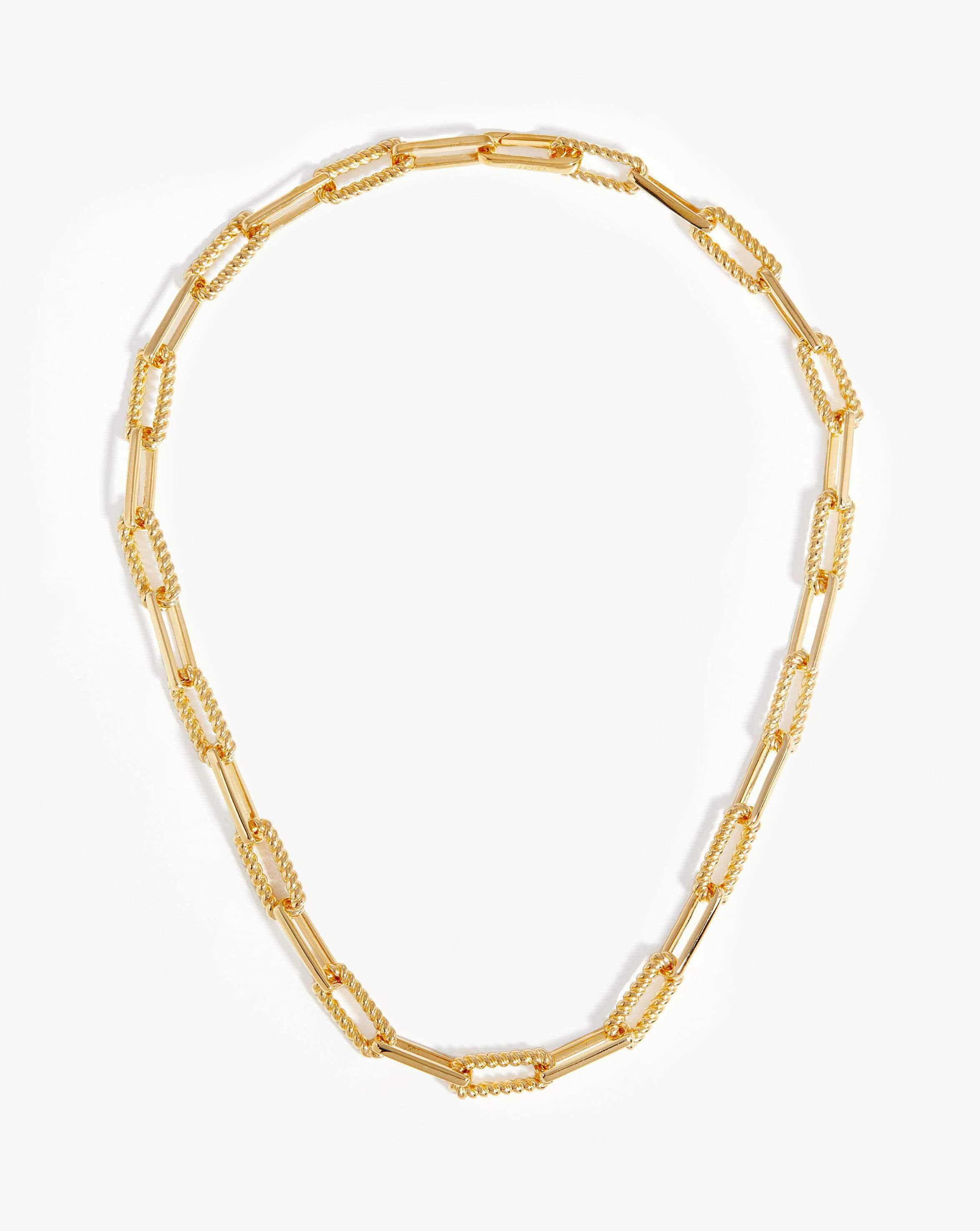 Elegant Coterie Chain Necklace for Women - Dainty Gold Layering Necklace for Everyday Wear | Perfect Gift for Her, Birthday, Anniversary & Valentine's Day | Office, Date Night & Special Occasions Jewelry