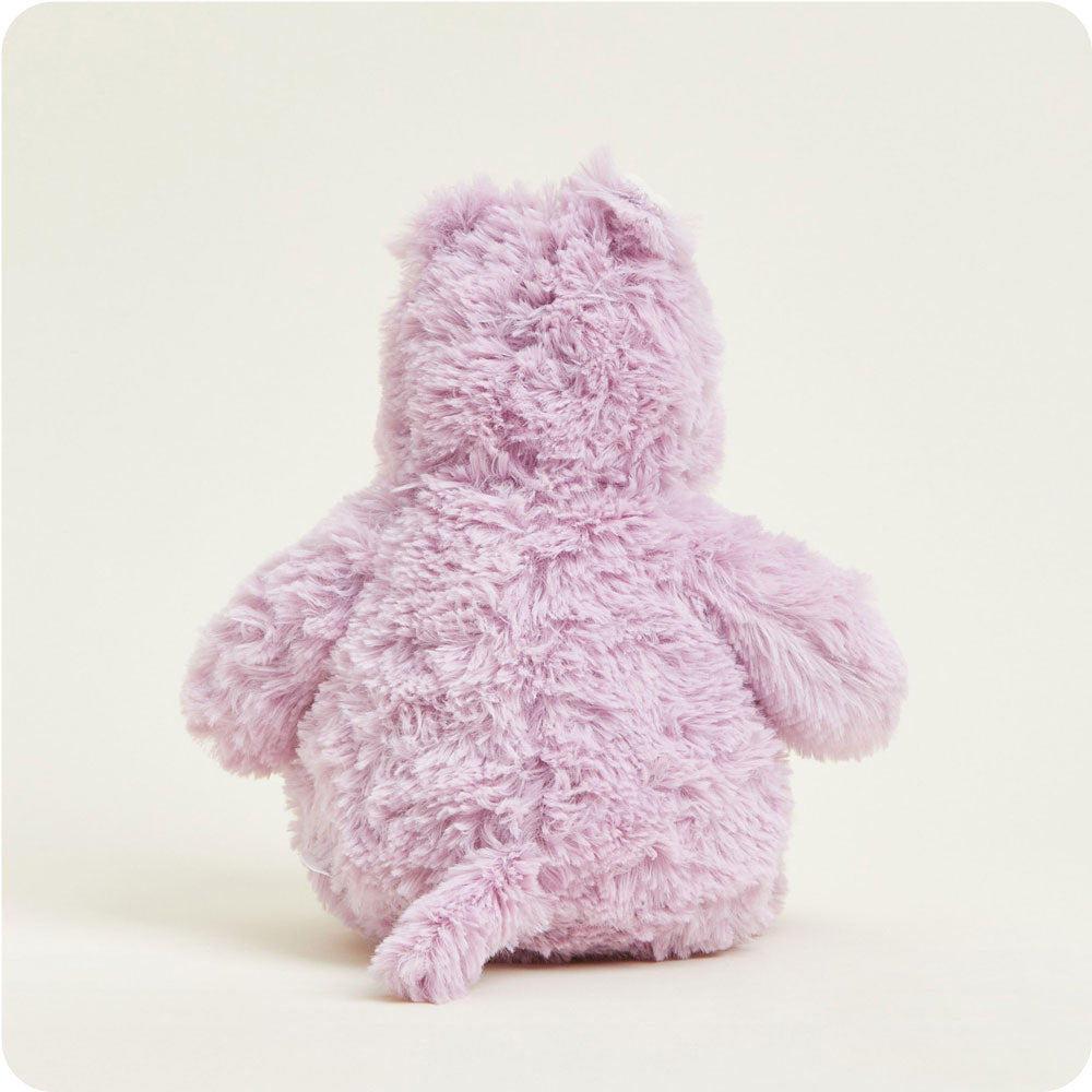 Weighted Heated Stuffed Animal Hippo - Warmies Plush Toy for Kids & Adults | Perfect for Stress Relief, Anxiety Comfort & Cozy Warmth at Home or Office