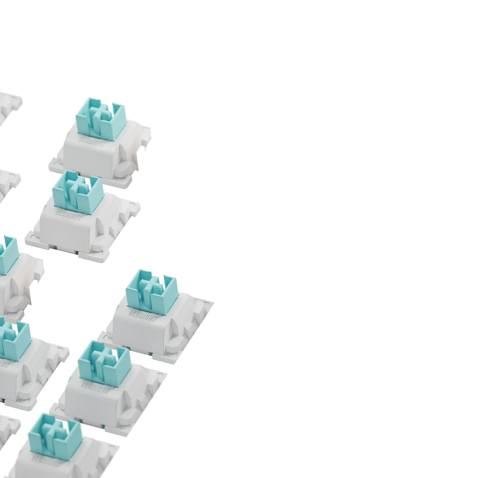 Glorious Lynx Switches - 65% ANSI Mechanical Keyboard Switches for Gaming & Typing | Perfect for PC, Mac & Custom Builds