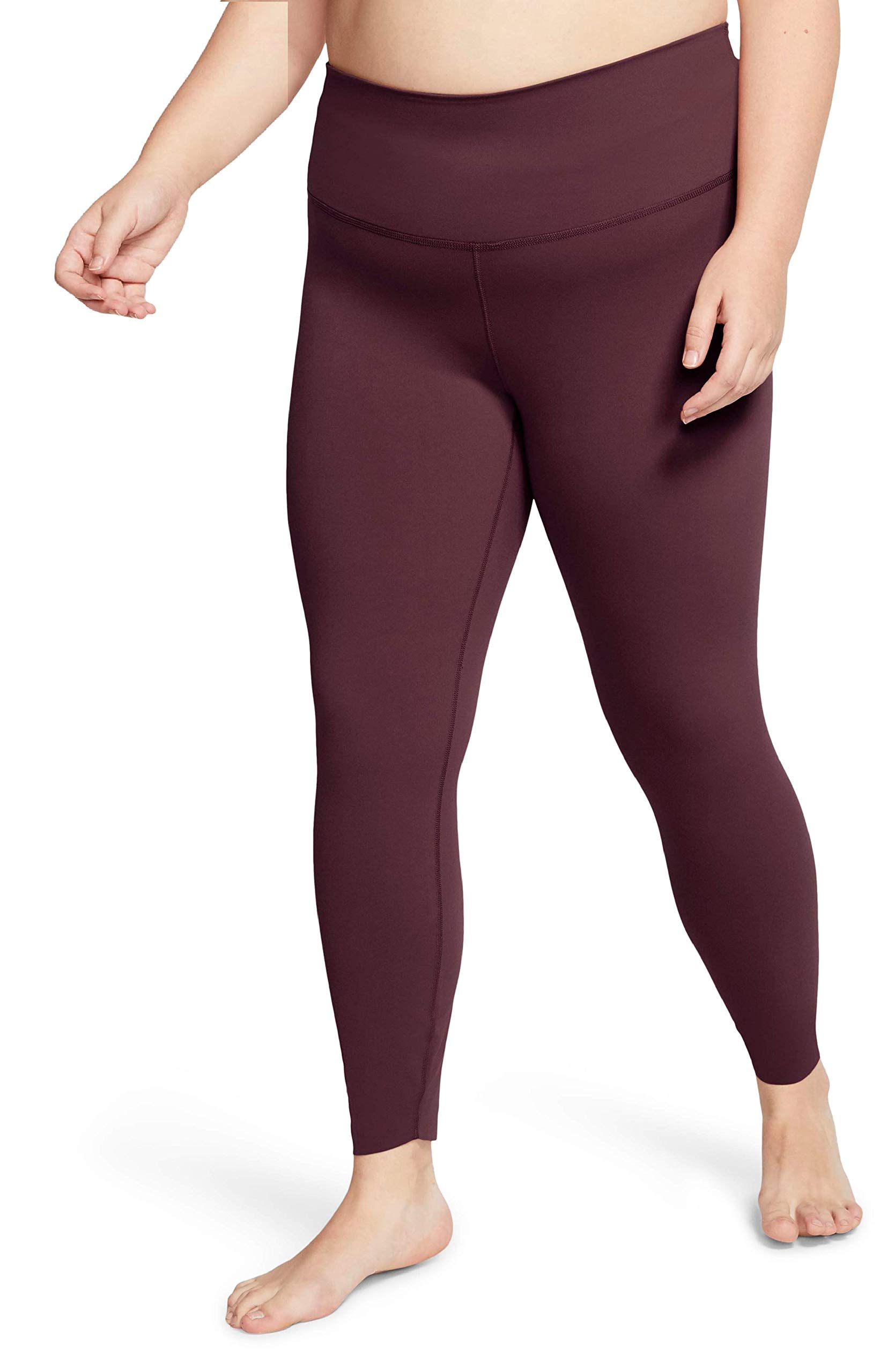 Nike Yoga Luxe 7/8 Tights for Women - Plus Size 1X - High Waisted Workout Leggings for Yoga, Gym & Lounge Wear