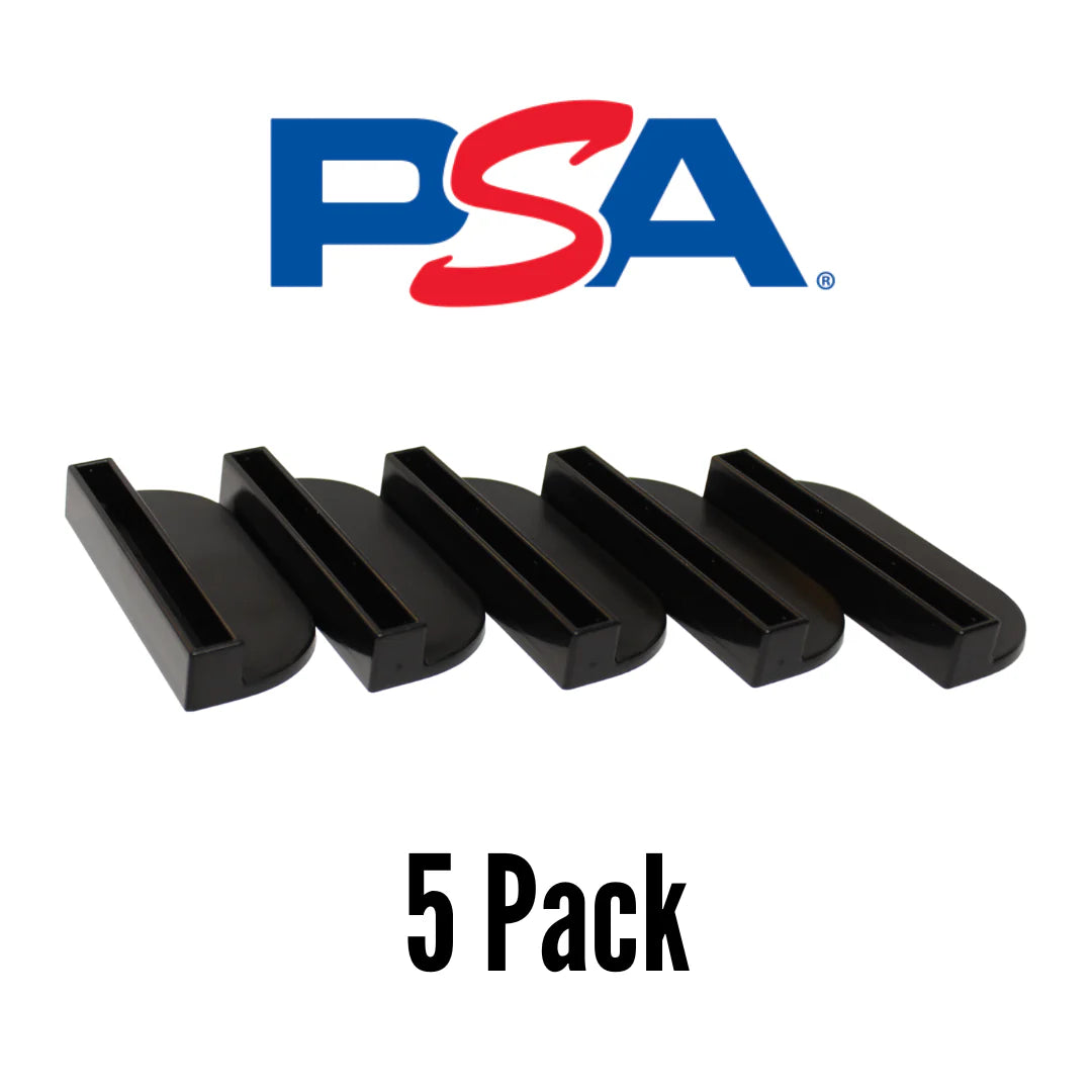 PSA Graded Card Stands - Black Display Stands for Collectible Trading Cards - Perfect for Showcasing & Organizing Cards at Home, Office, or Conventions