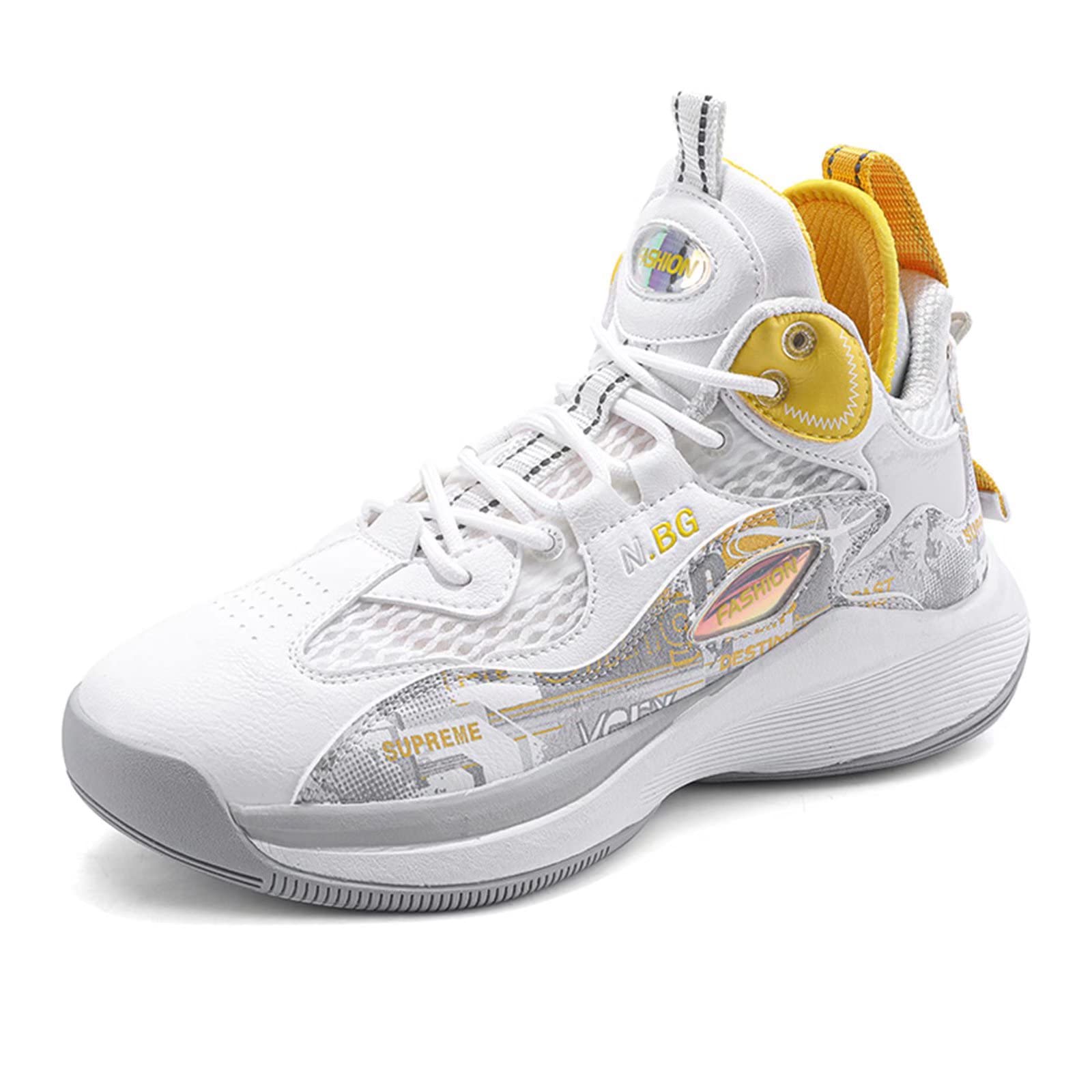 **AODQU Men's Breathable Running Shoes - Lightweight Basketball Sneakers for Gym, Training & Outdoor Sports**