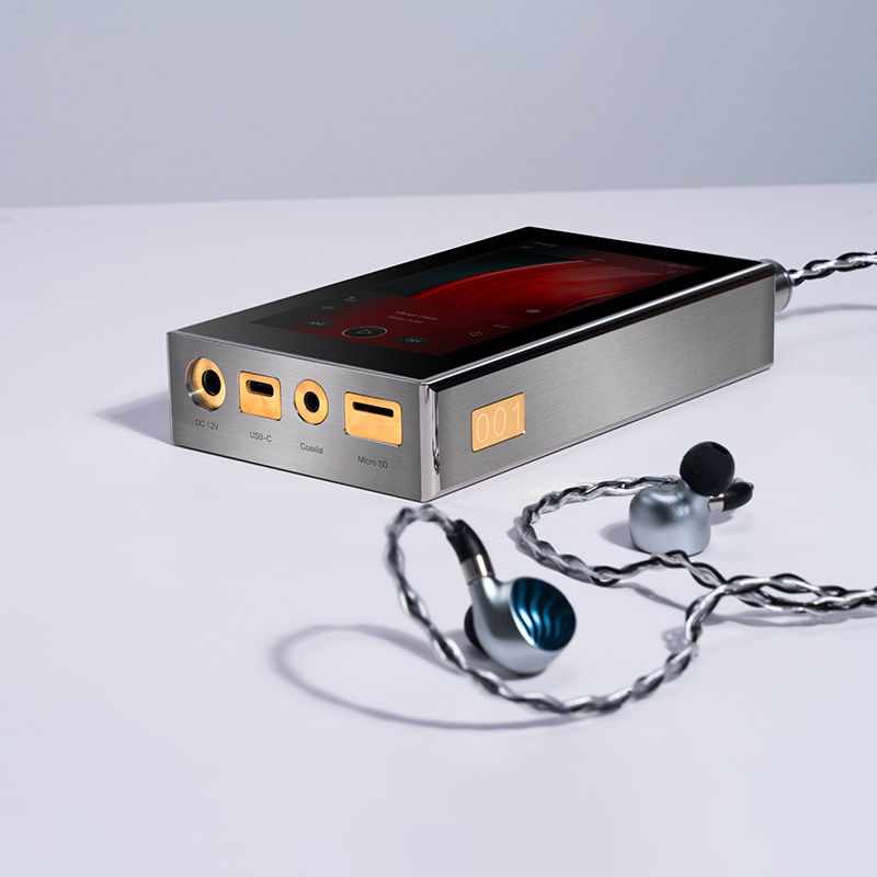 iBasso DX320 MAX Ti Limited Edition High-Resolution Digital Audio Player - Portable Hi-Fi Music Player for Audiophiles, Travel & Home Listening