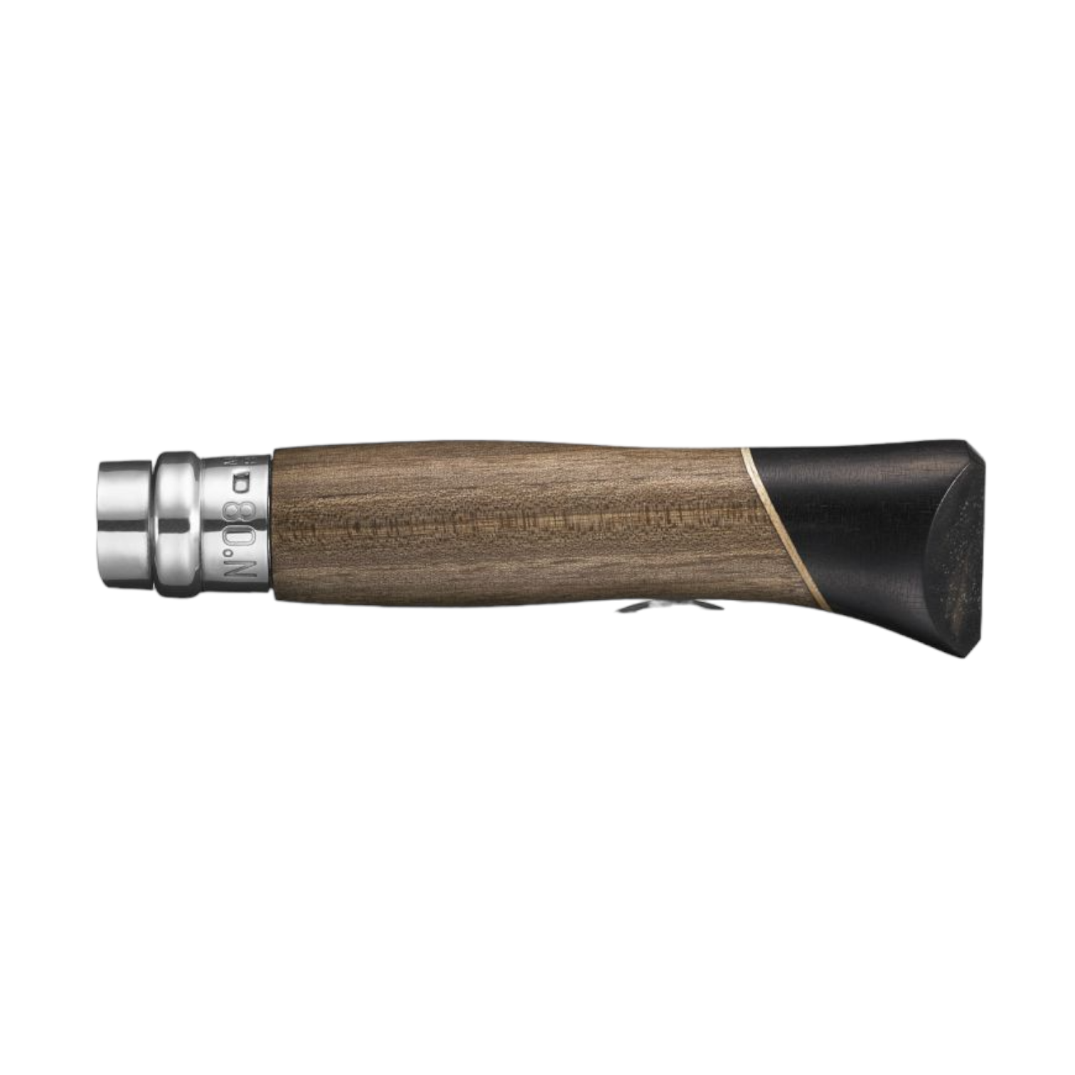 Opinel No.08 Carbon Steel Folding Pocket Knife - Sharp, Durable & Lightweight for Camping, Hiking & Outdoor Adventures