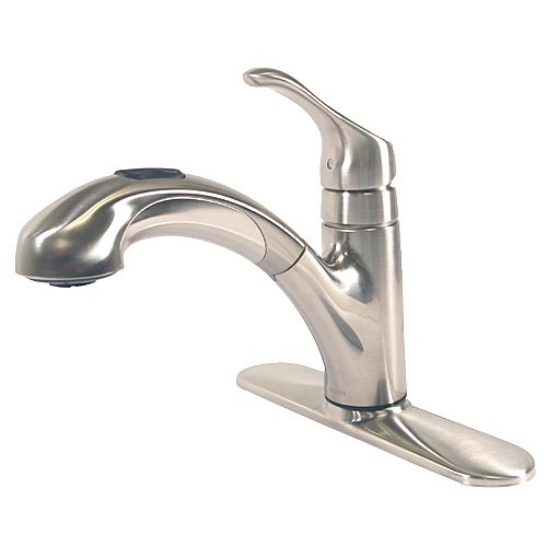 Moen Stainless Steel Single Handle Pull-Out Kitchen Faucet - Perfect for Modern Home Cooking & Dishwashing