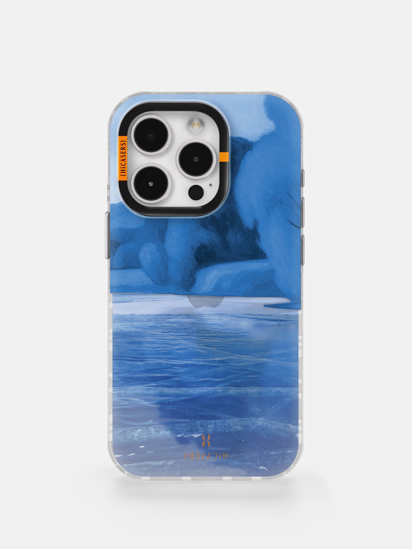 Impressionist Landscape Iridescent Phone Case - Blue | Artistic Protective Cover for iPhone & Samsung | Perfect for Nature Lovers & Art Enthusiasts