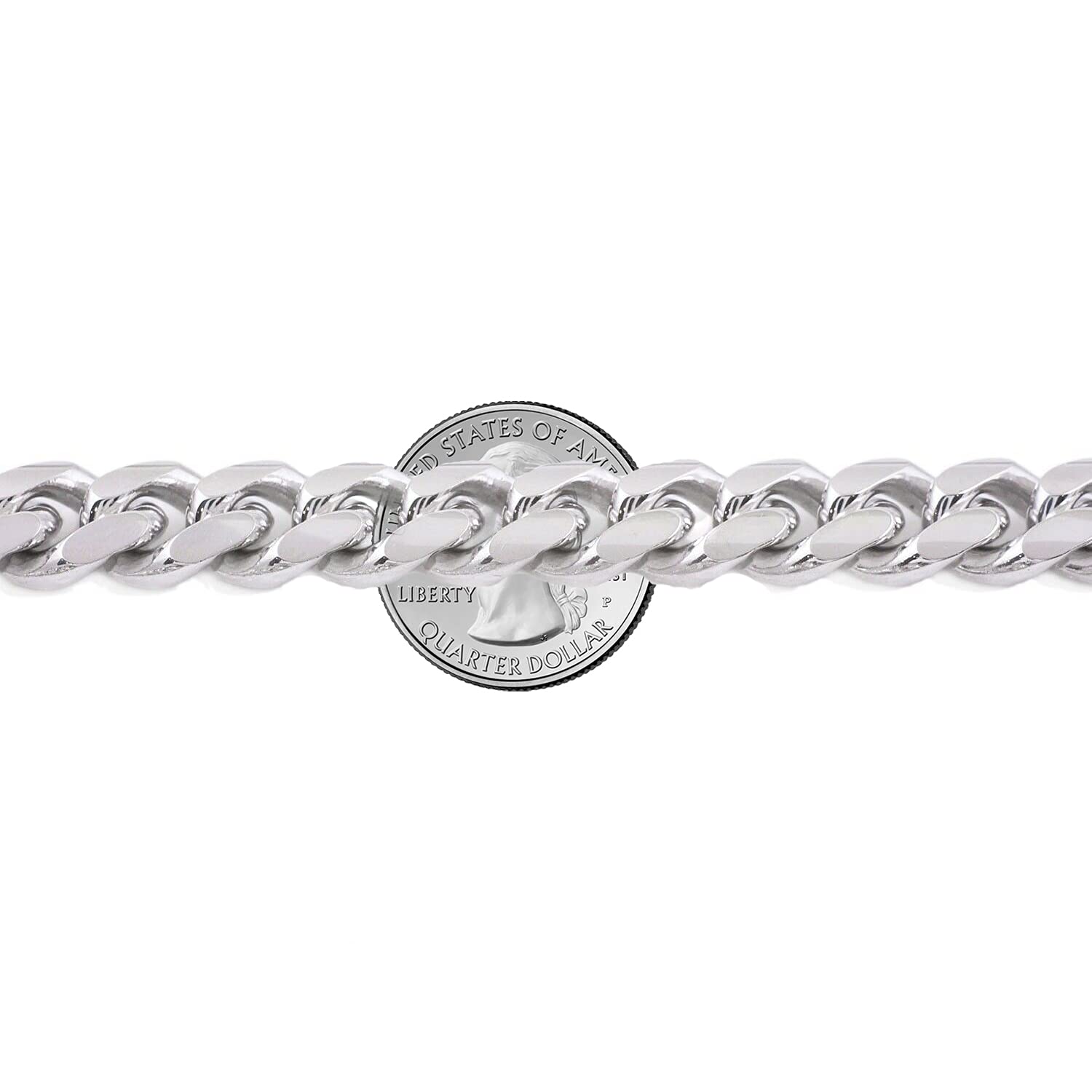Savlano 925 Sterling Silver 10.5MM Italian Miami Cuban Link Chain Necklace for Men & Boys - Durable & Hypoallergenic Jewelry Gift for Birthday, Anniversary & Graduation - Made in Italy with Gift Box - Perfect for Casual, Formal & Hip-Hop Style