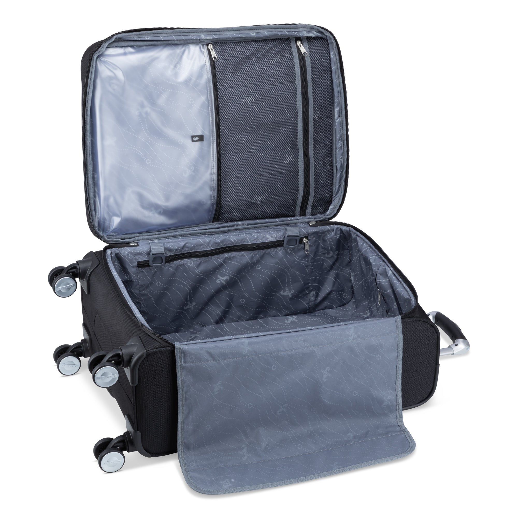 Atlantic Sailbound 3-Piece Luggage Set - Lightweight Spinner Suitcase with TSA Lock for Travel, Vacation & Business Trips (Carry-On, Medium & Large)