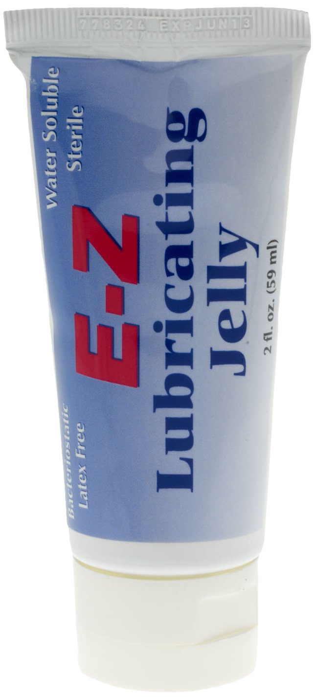 Medline Sterile Lubricating Jelly - 2 oz. Flip-Top Tubes (Pack of 72) | Medical-Grade Personal Lubricant for Catheter Care, Exams & Procedures