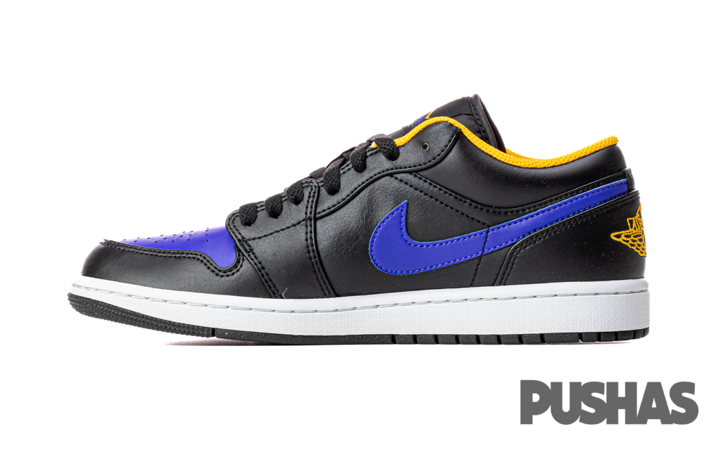 Air Jordan 1 Low 'Dark Concord' Sneakers (2022) - Men's Basketball Shoes for Casual Wear & Street Style