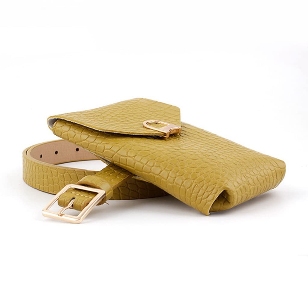 Fashionable Patterned Decorative Belt with Detachable Wallet for Women - Adjustable Streetwear Strap (105CM, Color A) | Perfect for Casual Outfits, Parties & Everyday Wear