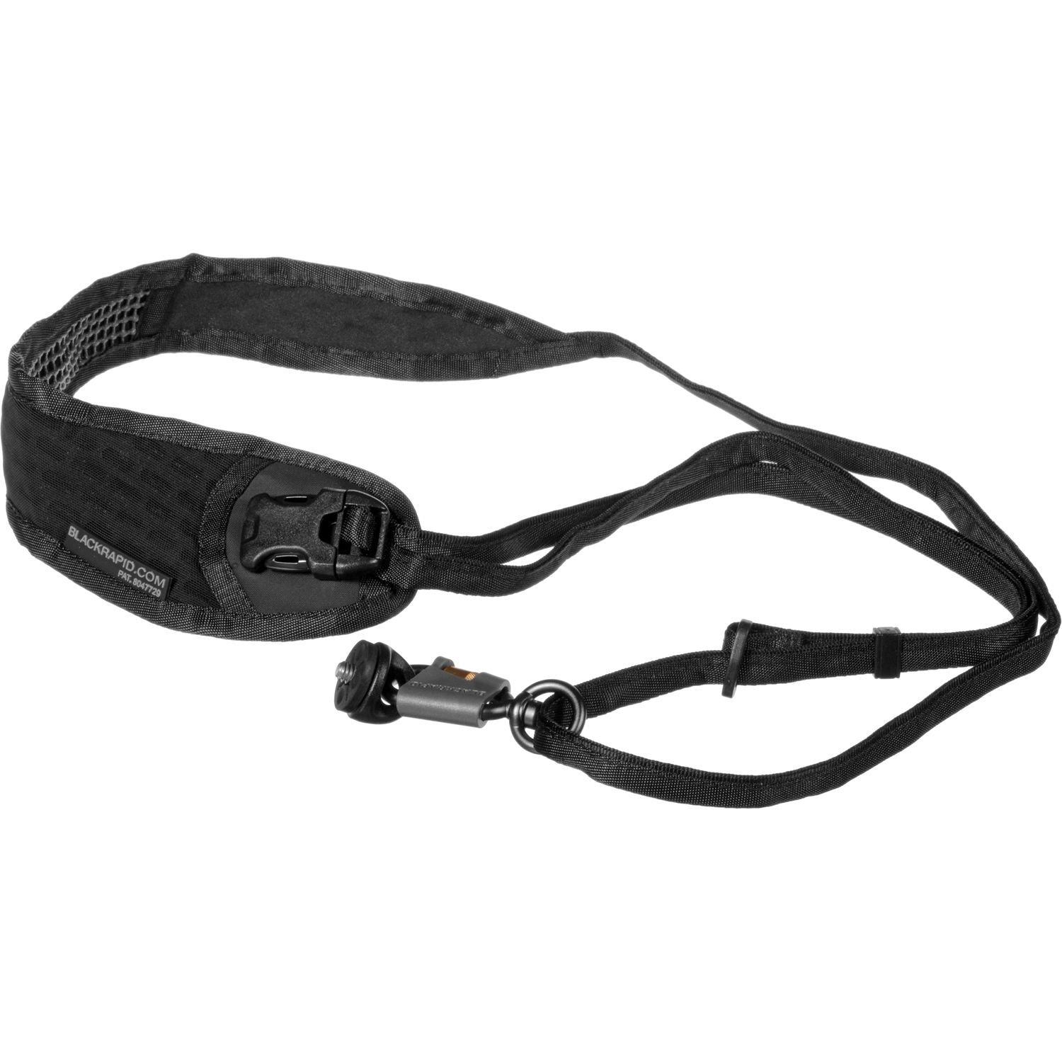 BlackRapid Street Breathe Camera Strap - Comfortable Adjustable Neck Strap for DSLR & Mirrorless Cameras (Black) - Perfect for Travel, Street Photography & Outdoor Shooting
