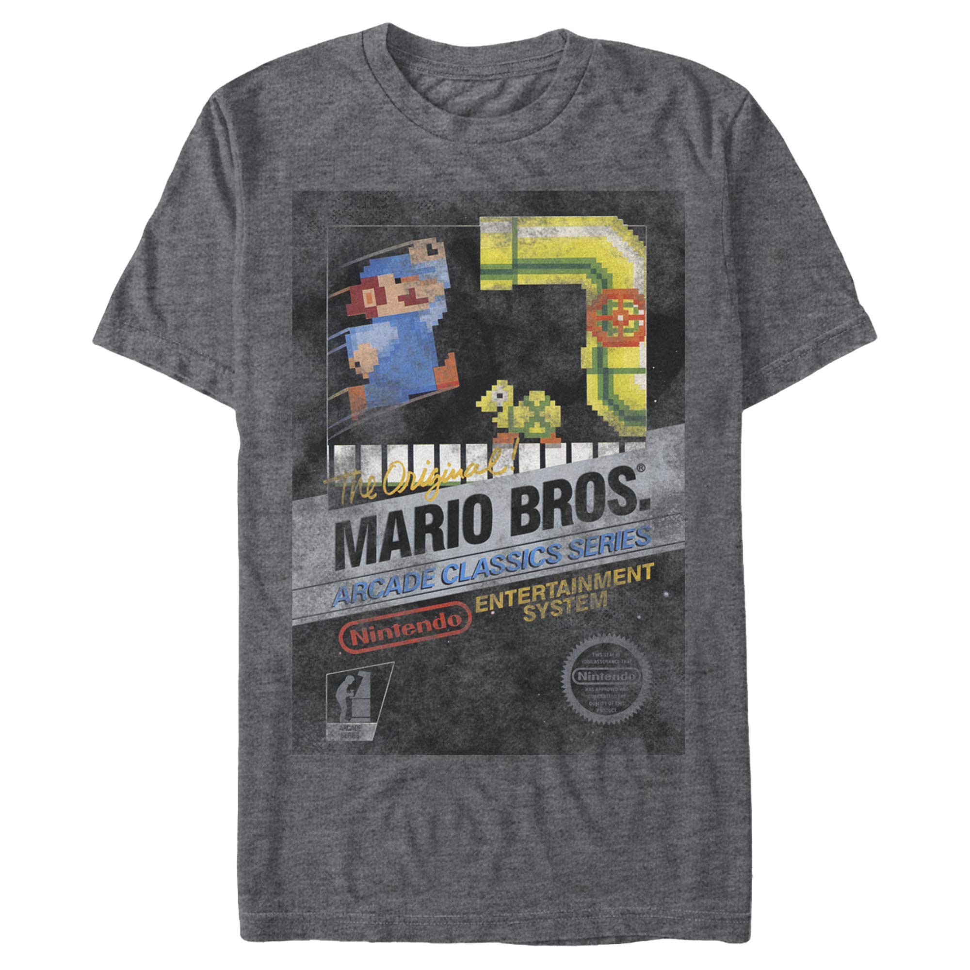 Nintendo Men's T-Shirt - Official Licensed Gaming Tee for Casual Wear & Video Game Fans