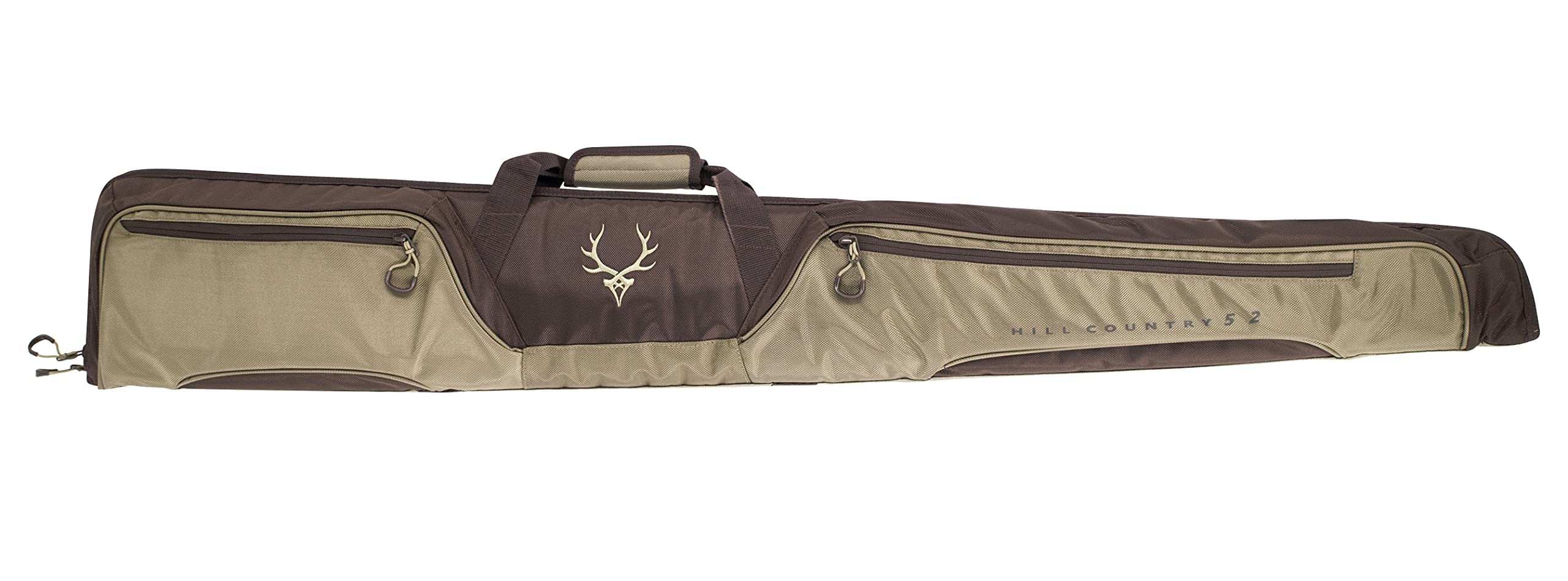 Evolution Outdoor Hill Country II 1680D Rifle Case & Shotgun Case - Fits Scoped Rifles, Hunting Gun Case with Fleece Lining - Perfect for Hunting, Shooting Range & Outdoor Adventures