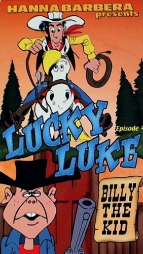 Lucky Luke 4: Billy the Kid - Classic Western Adventure VHS - Perfect for Movie Collectors & Western Film Enthusiasts