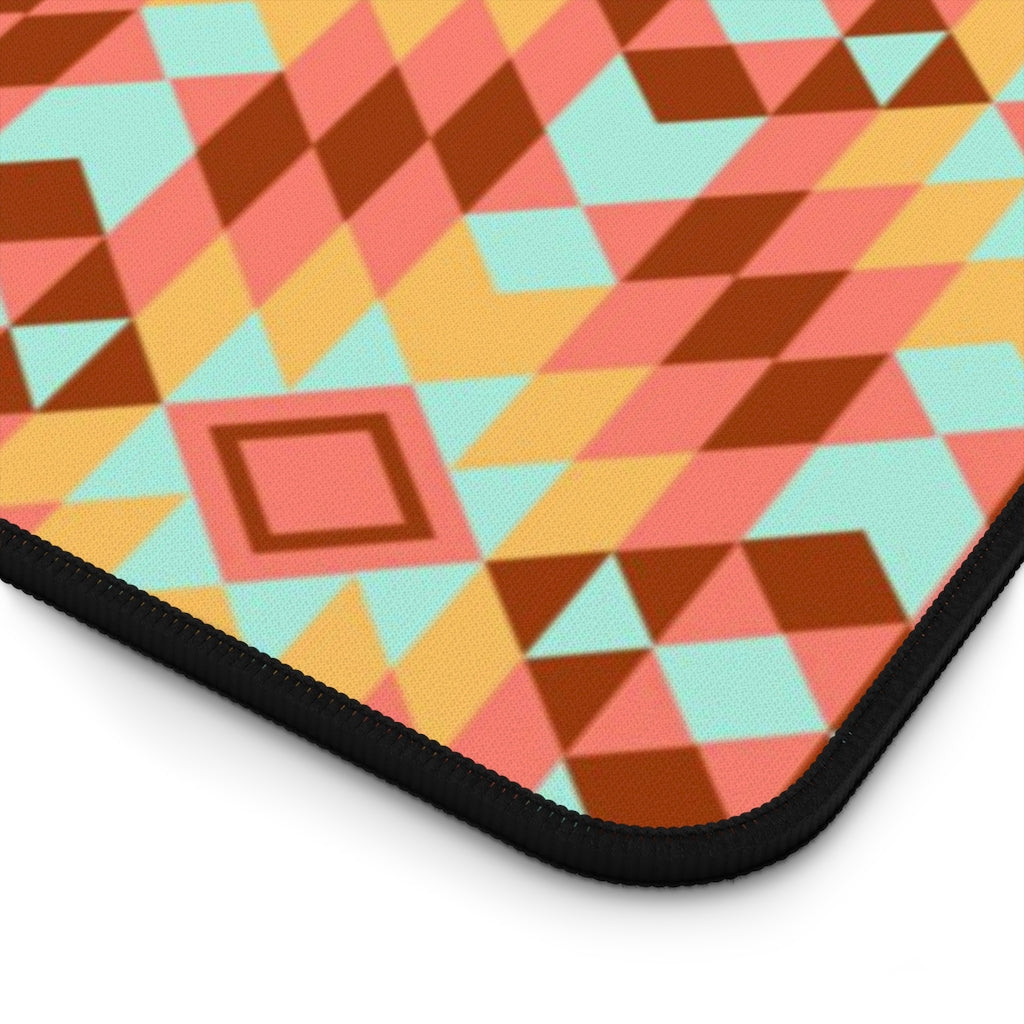 Boho Redwood Creek Southwestern Desk Mat - Large Mouse Pad & Desk Accessory (3 Sizes) - Perfect for Home Office, Gaming Setup & Workspace Decor
